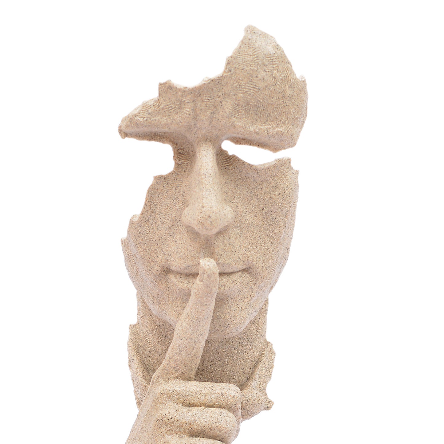 Be-Quite Face Sculpture