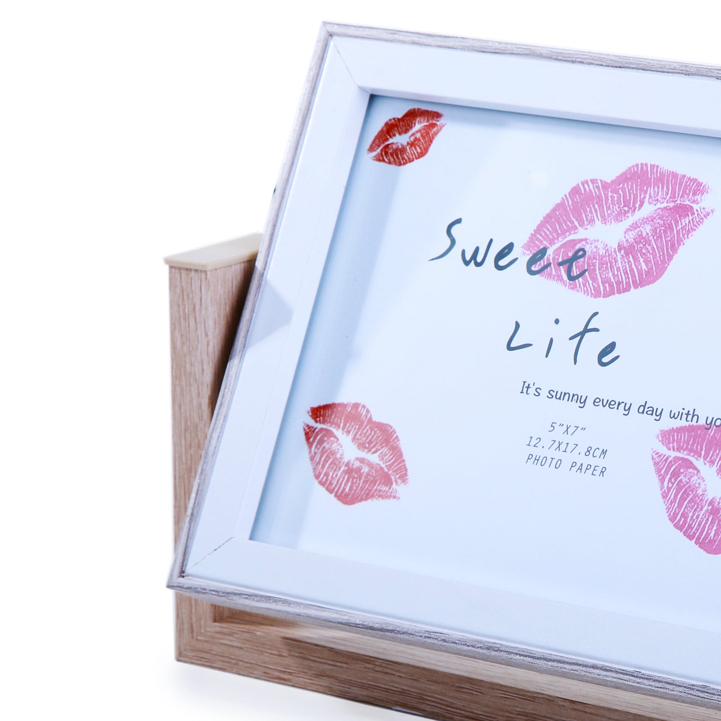 Rotatable Photo Frame with Mirror