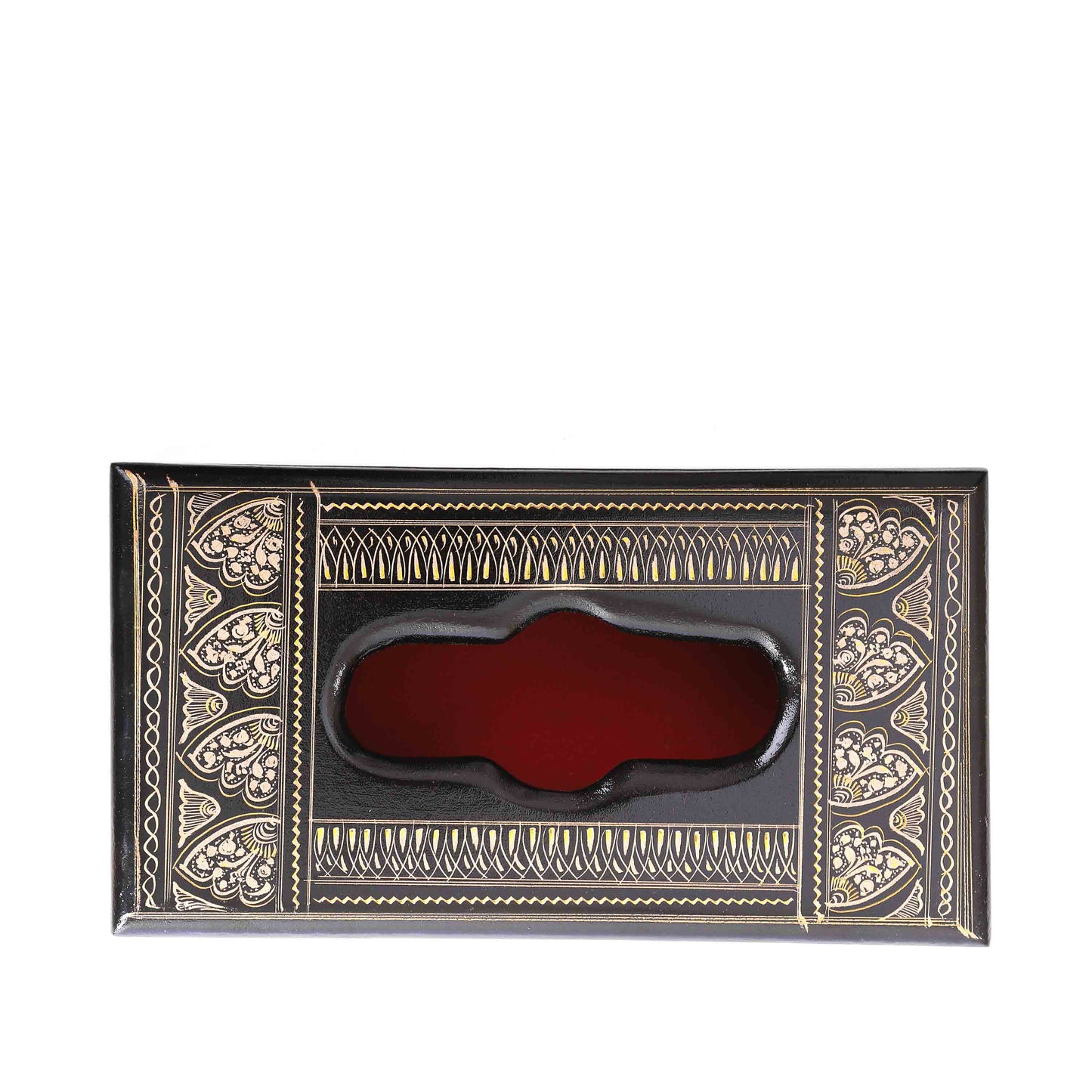 Hand Painted Wooden Tissue Box