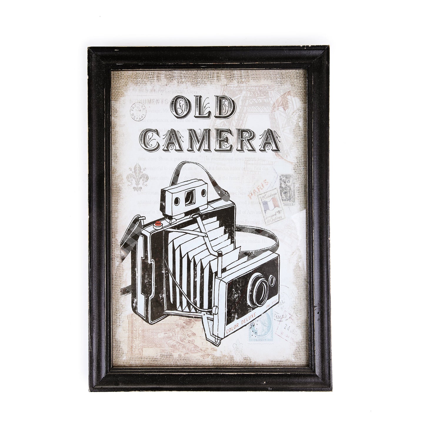Retro Wall Canvas (Old Camera)