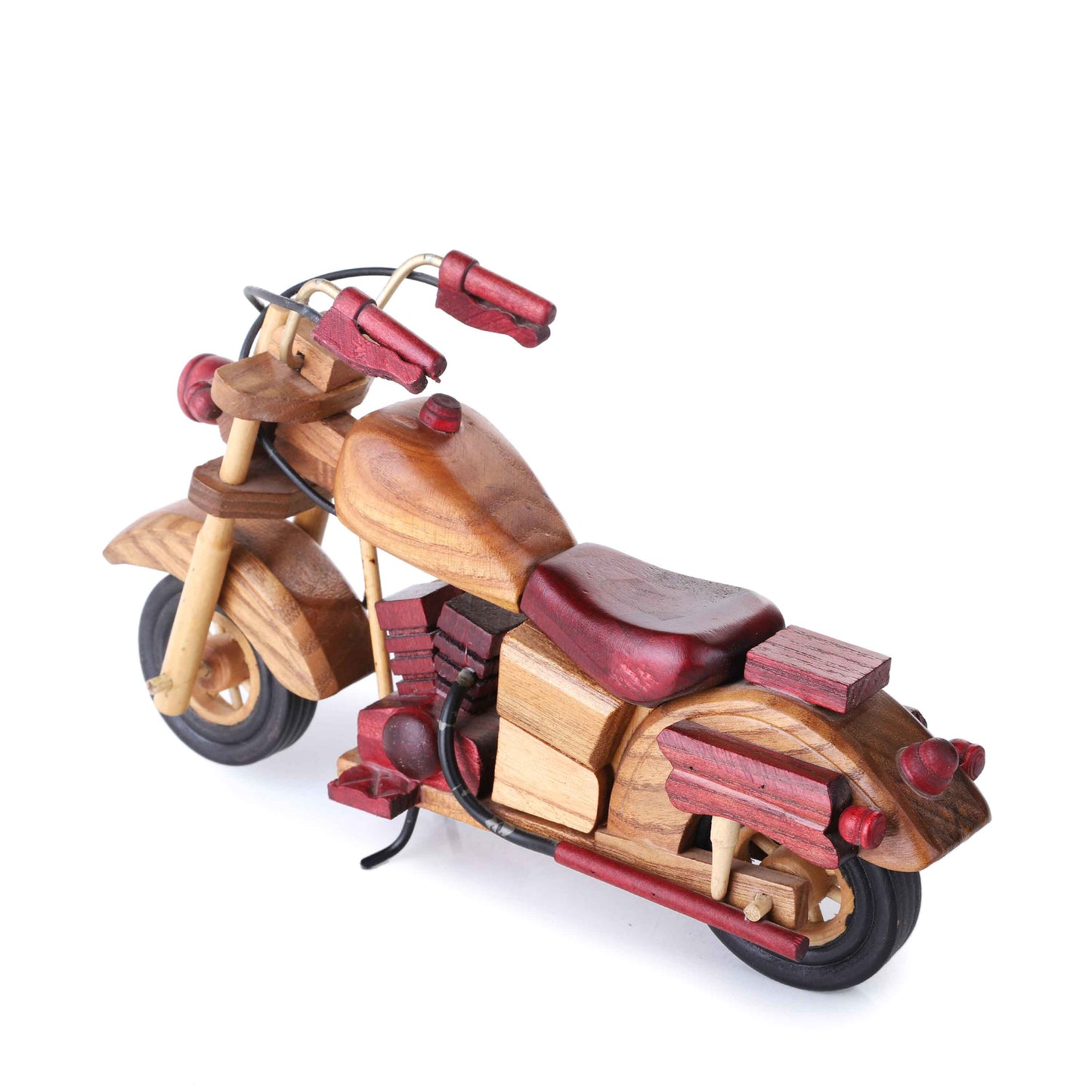 V-Rod Wooden Bike (Light Brown)