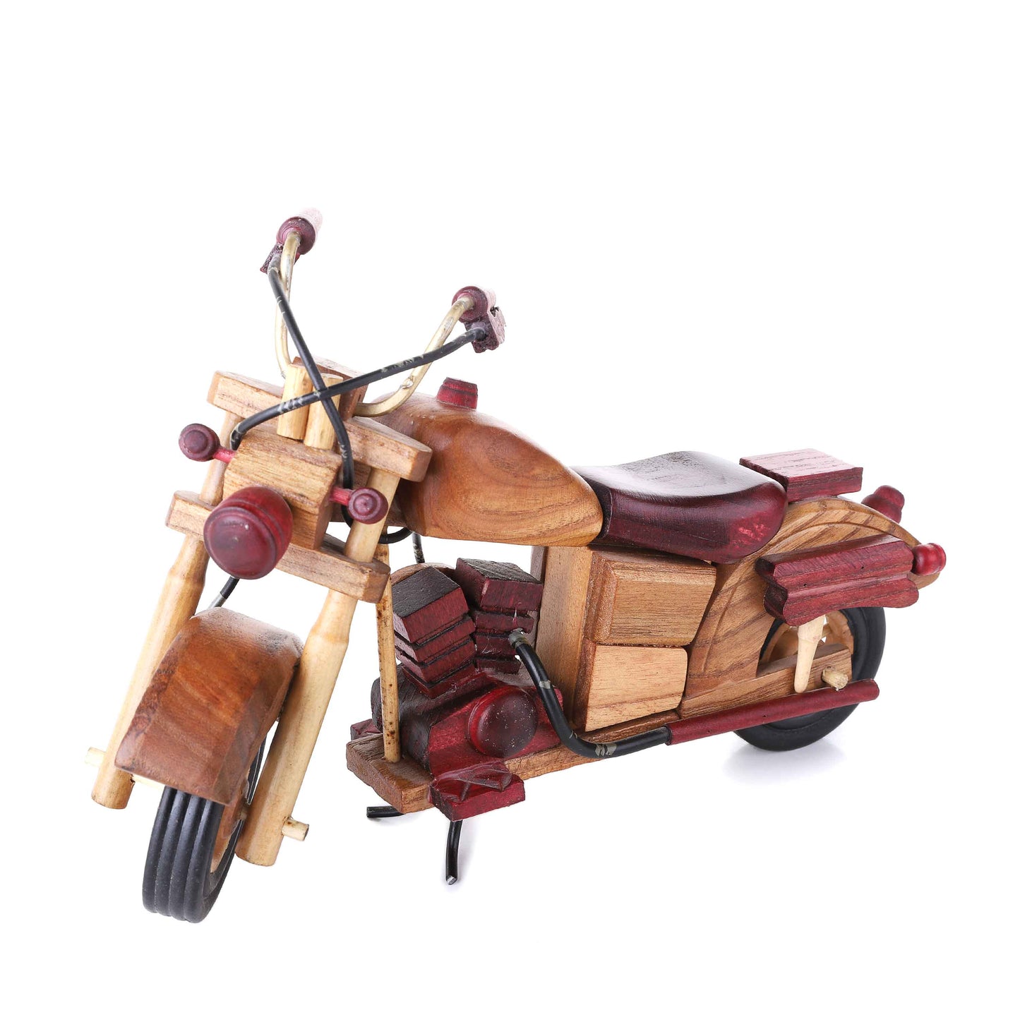 V-Rod Wooden Bike (Light Brown)