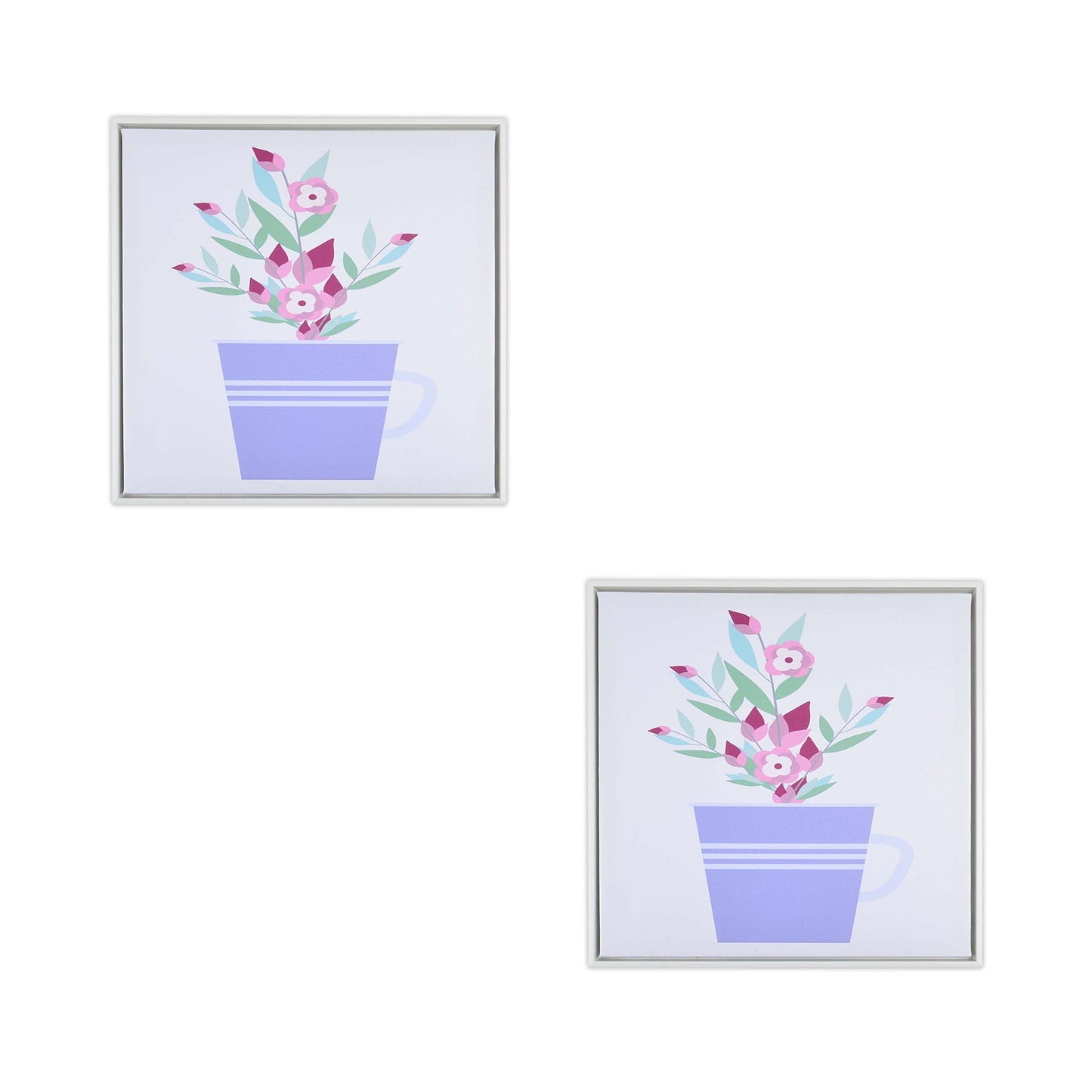 Abstract Pot Art Scenery