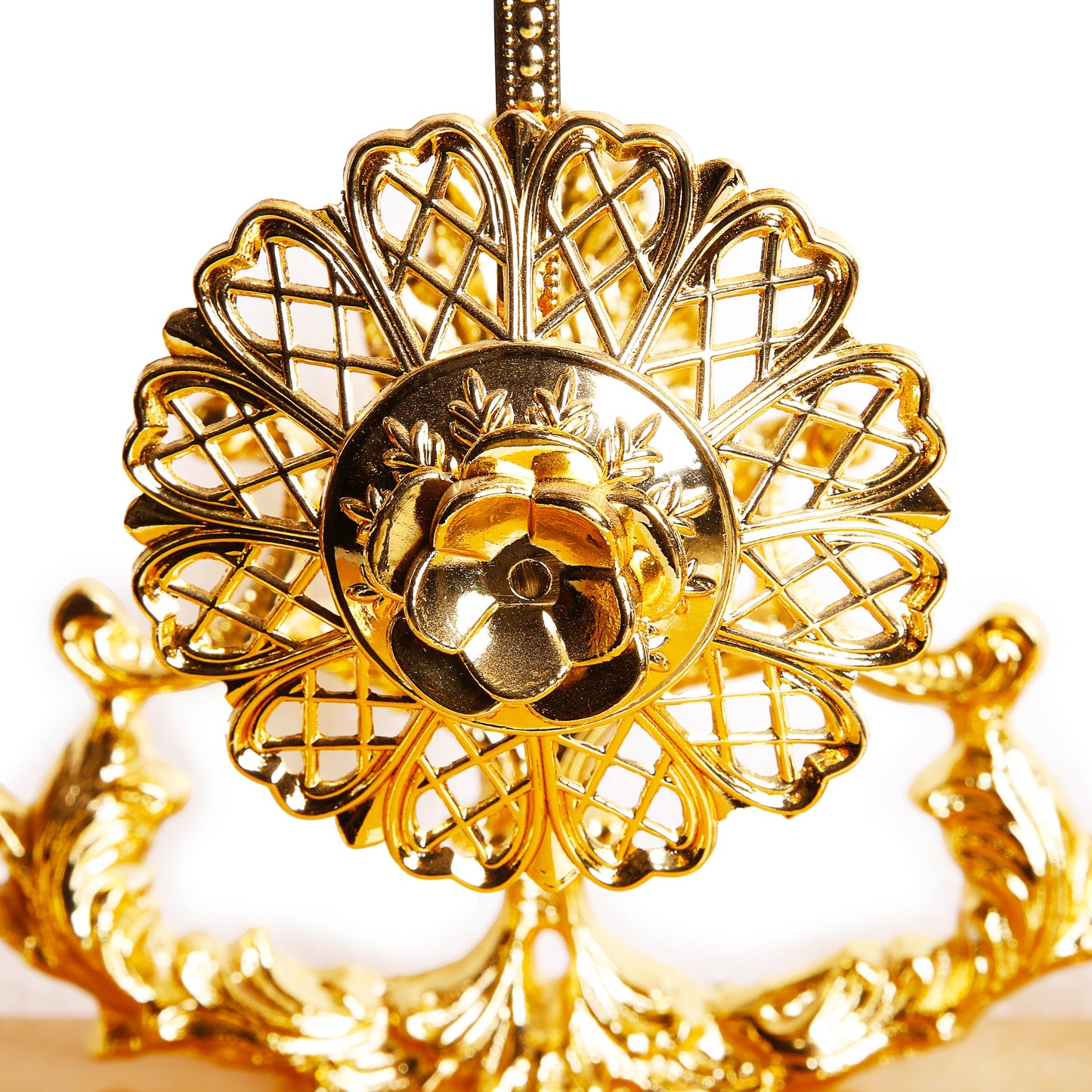 1850's Louis Brass & Marble Mantel Clock