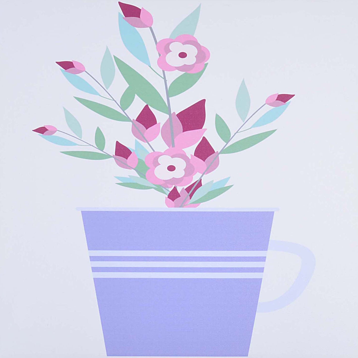 Abstract Pot Art Scenery