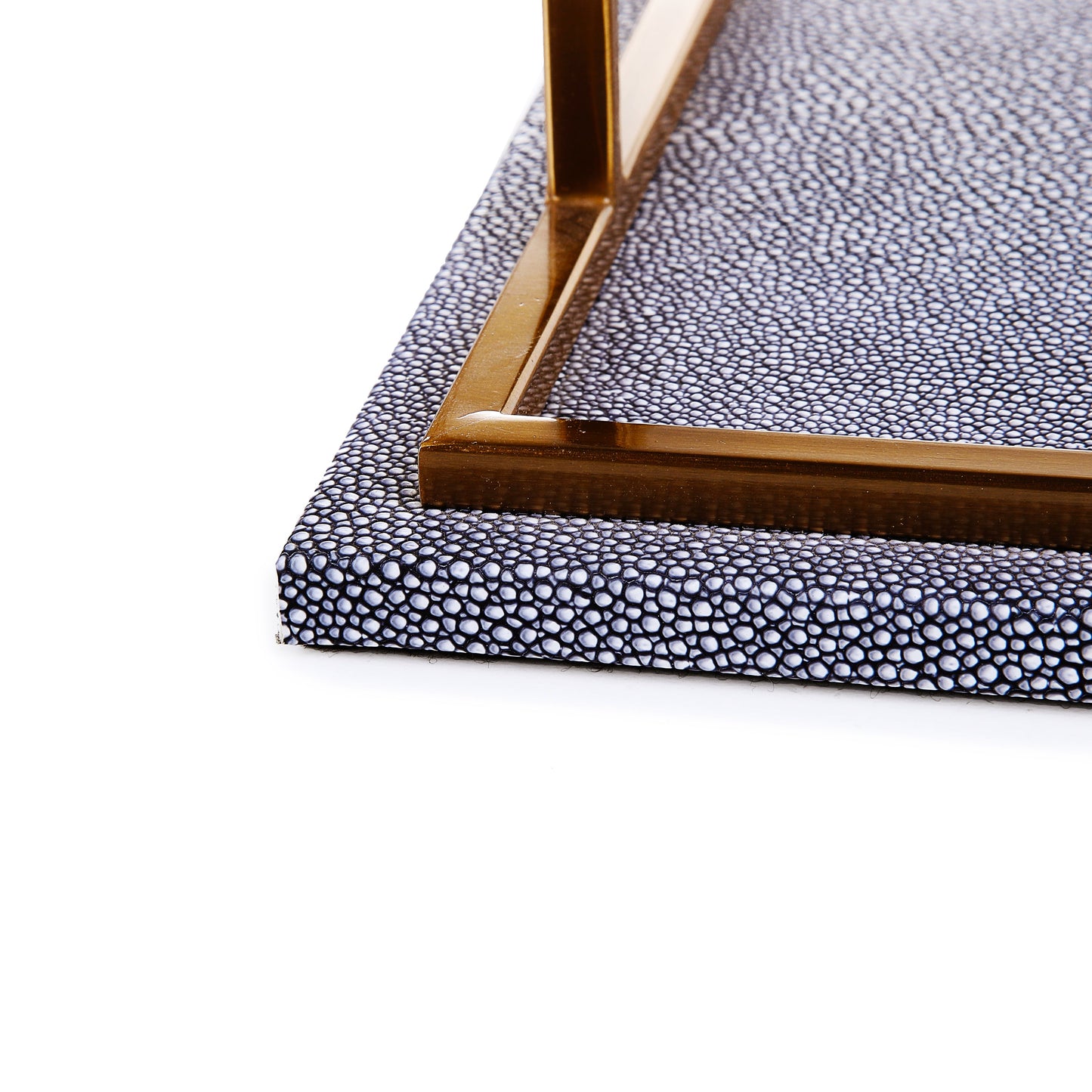 Leather Light weighted Wooden Tray