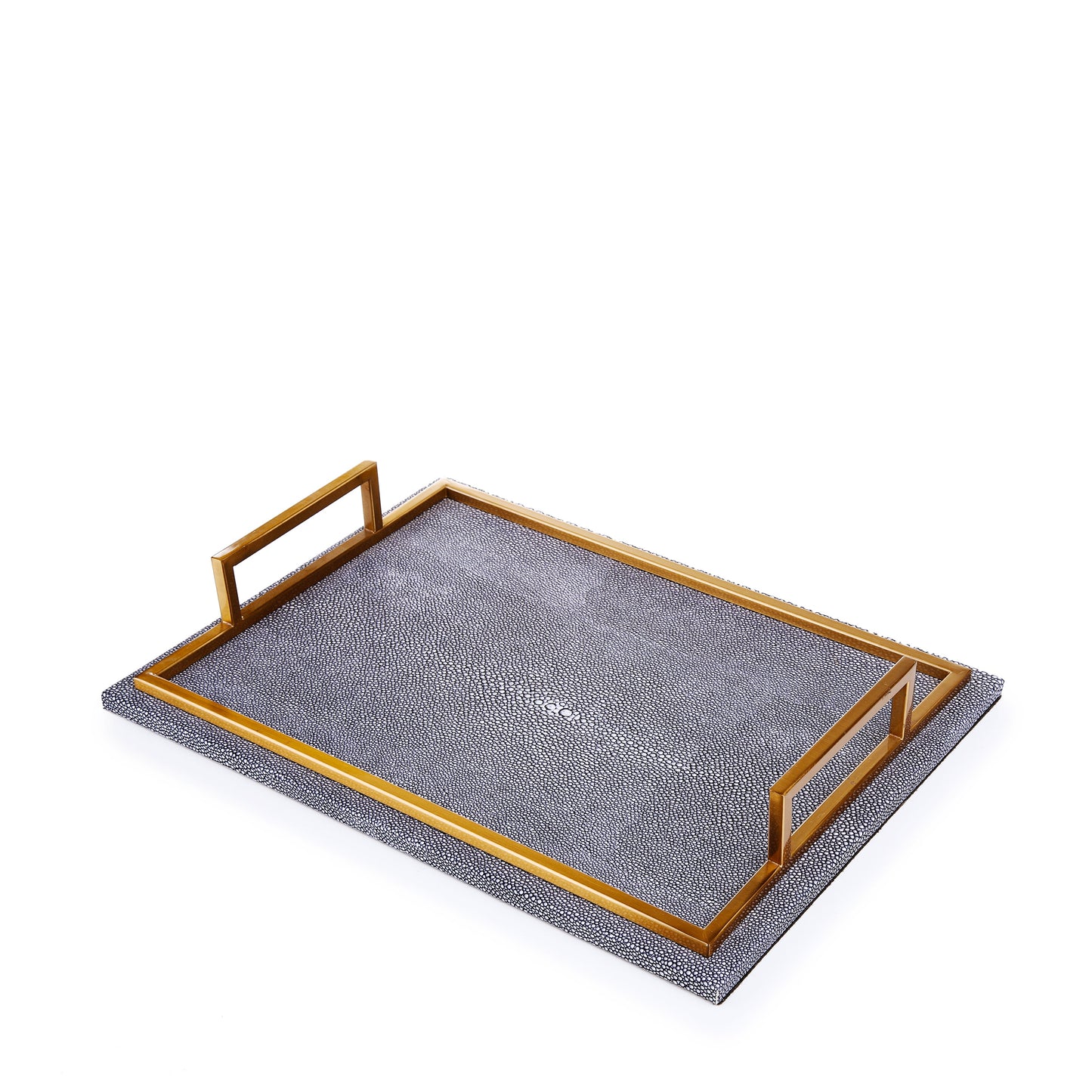 Leather Light weighted Wooden Tray