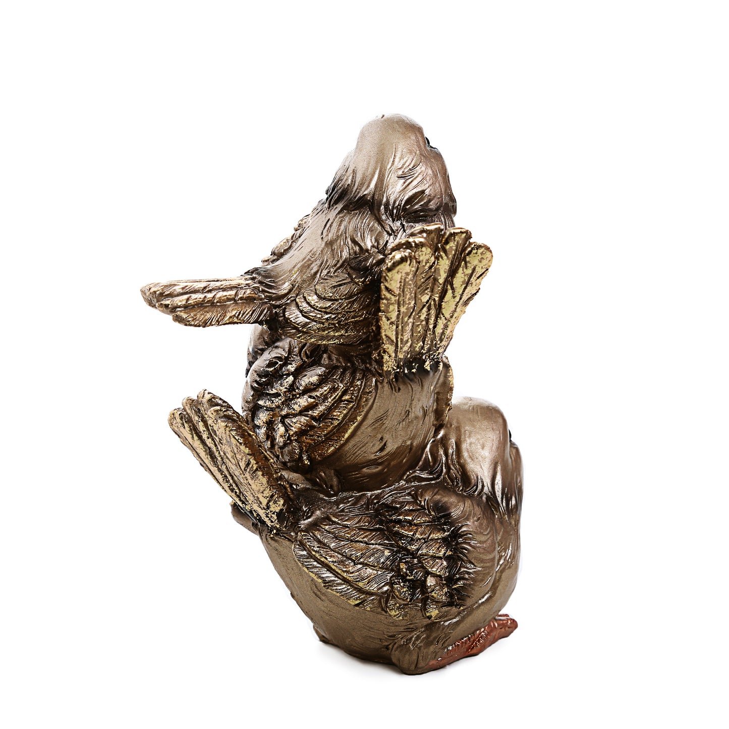 Golden 3 Sparrows Ornaments