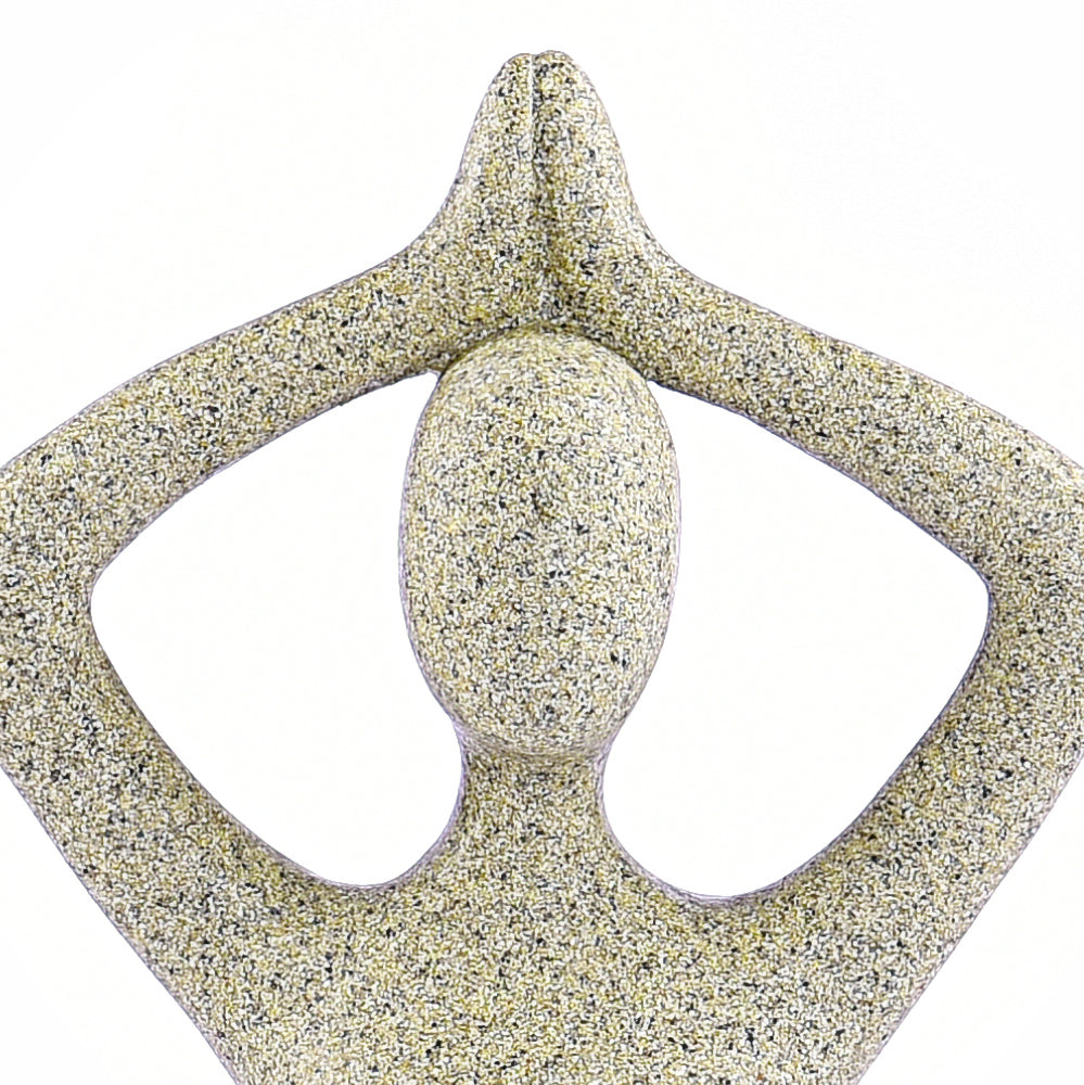 Girl Yoga Traditional Sculpture