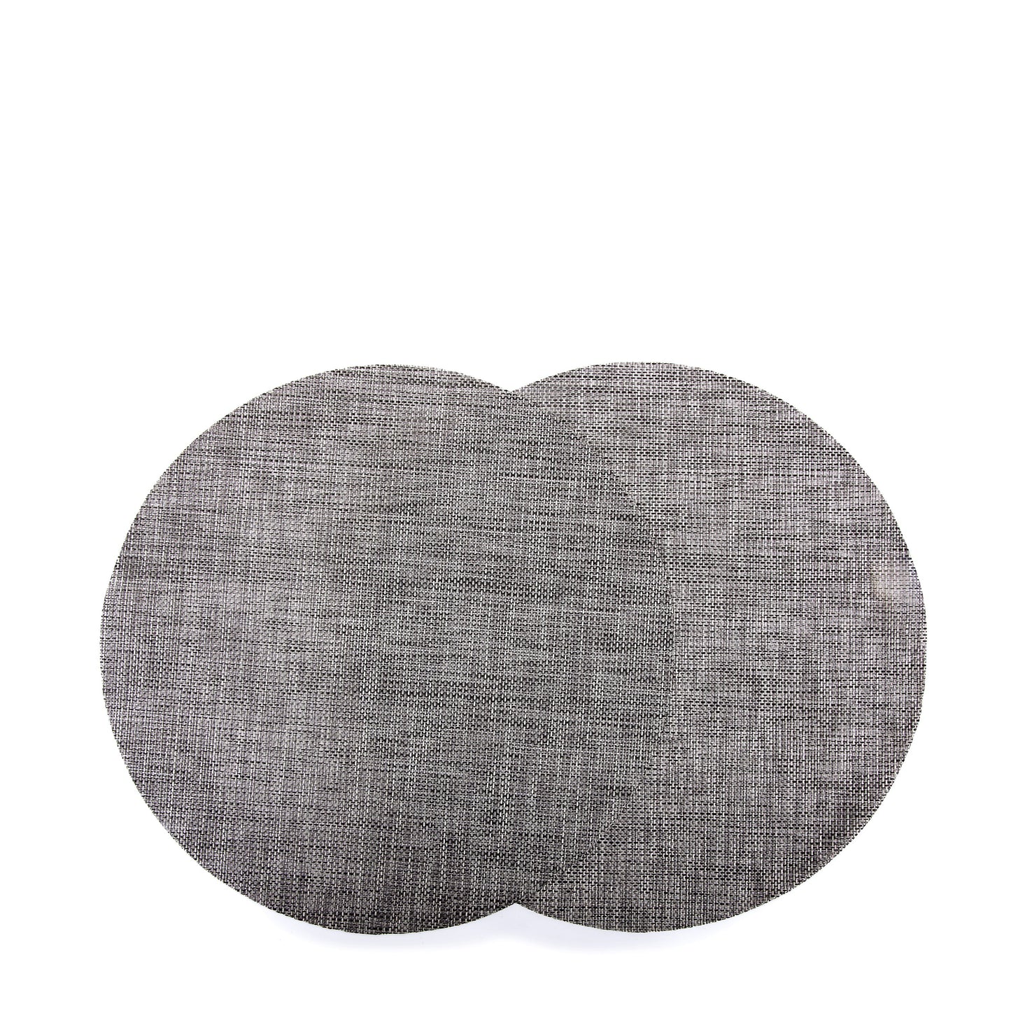 Round Plastic Place-mat (Dark Gray)