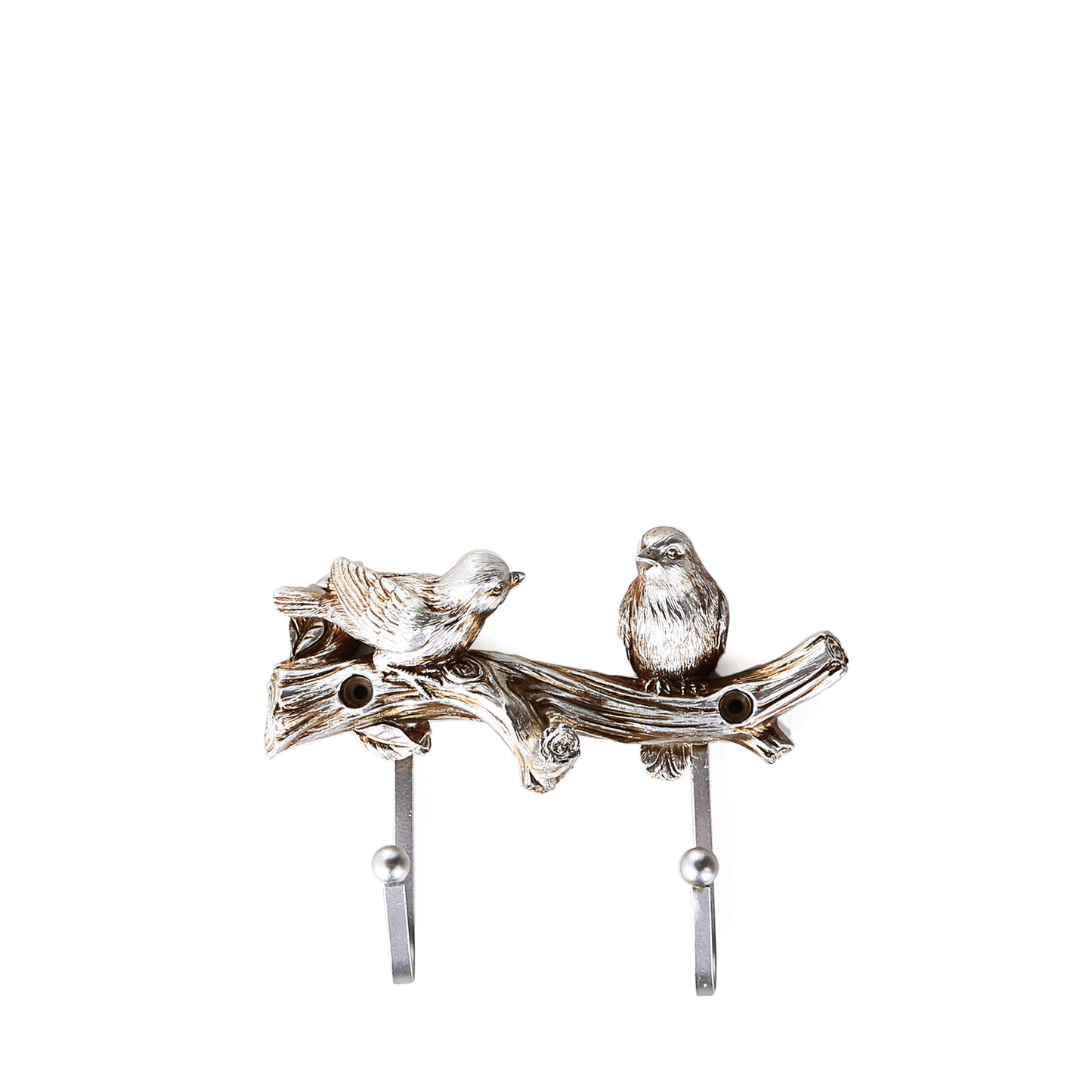 Sparrow Design Wall Key Holder (Silver)