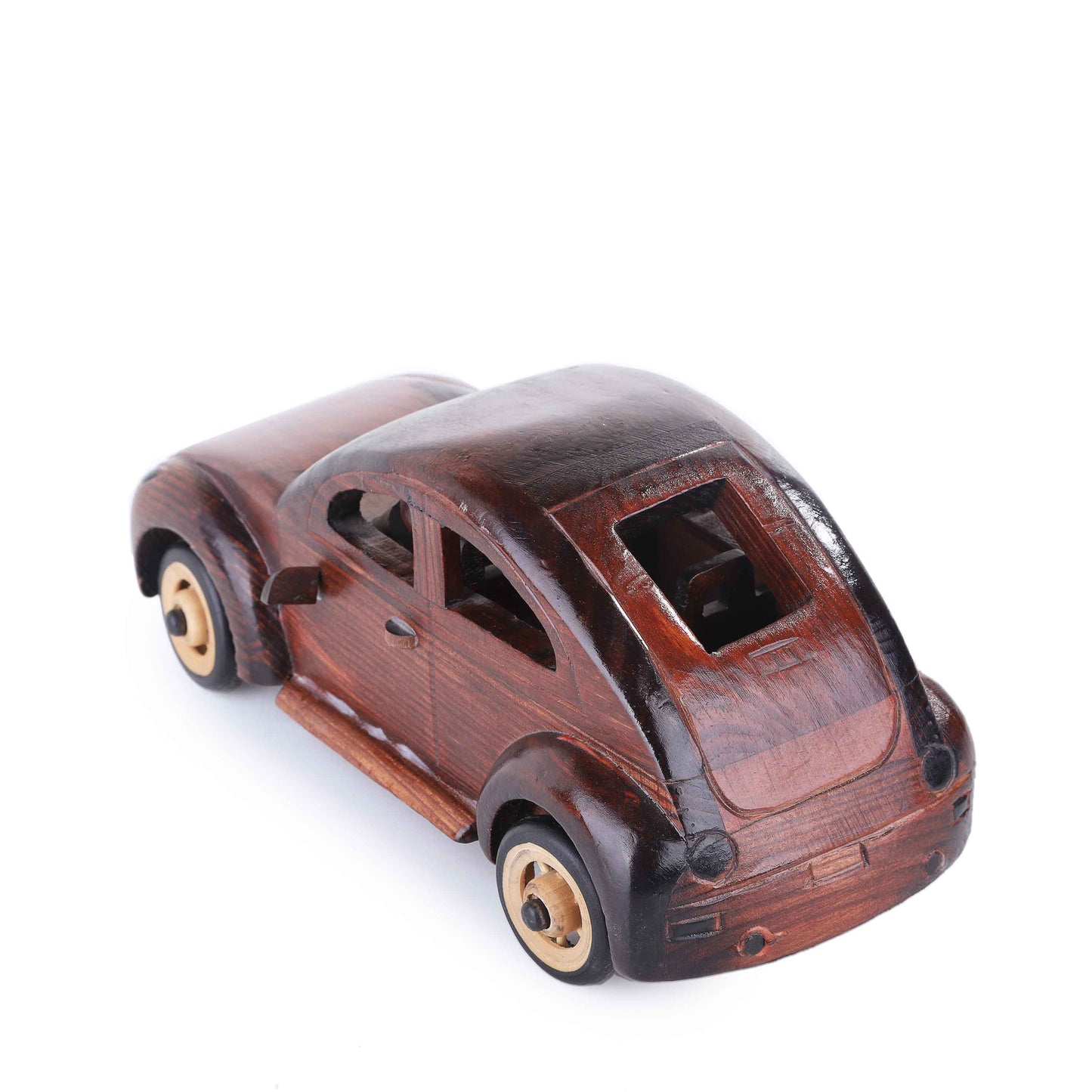 Vox vegan Wooden Car (Dark Brown)