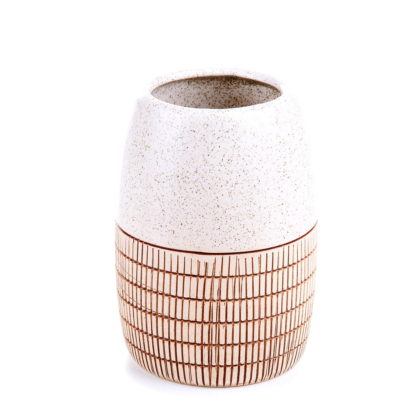 Abstract Textured Bath Set (Beige)