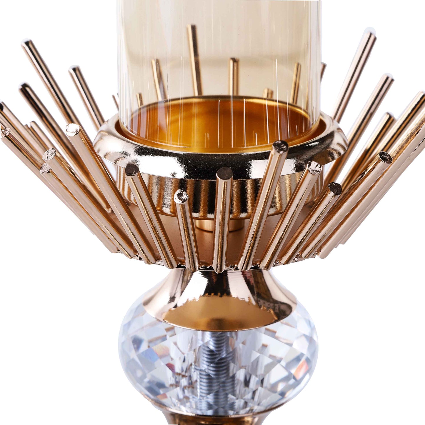 Denticle Design Candle Holder