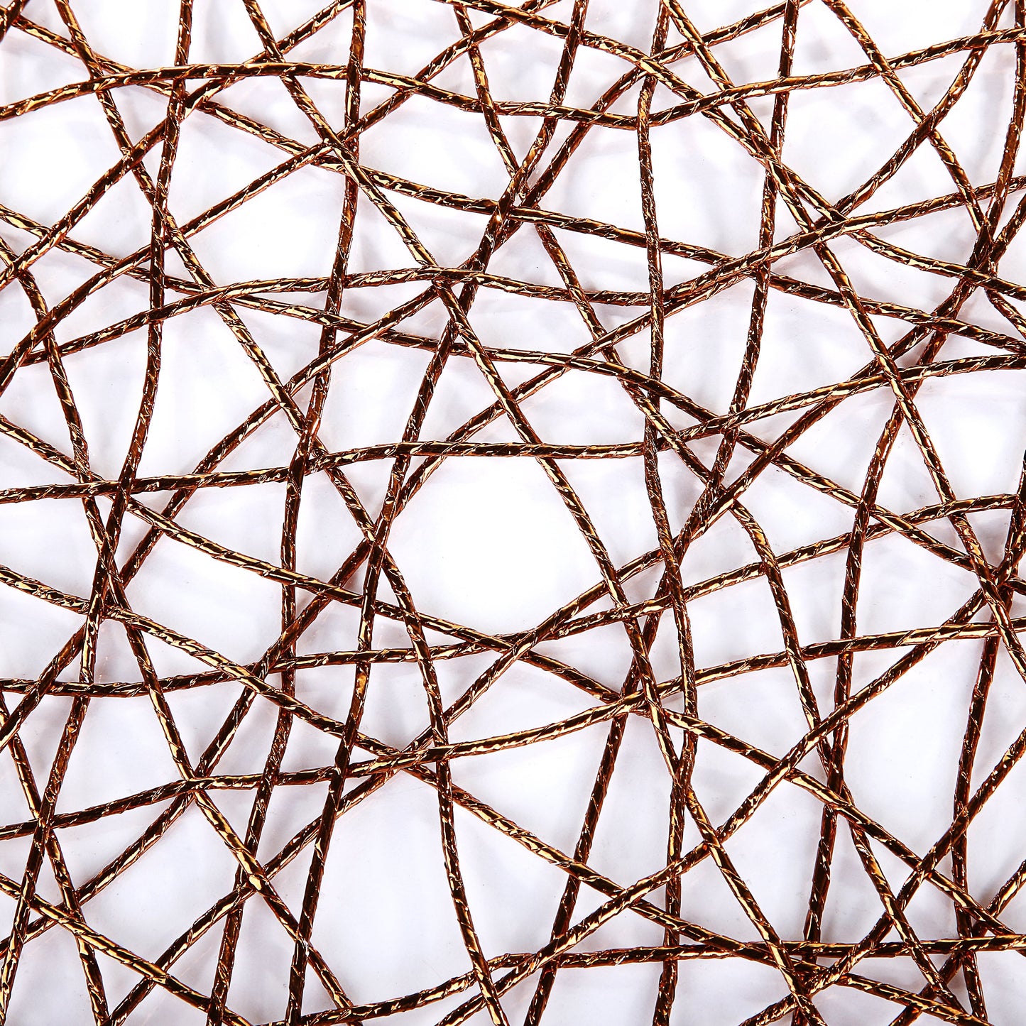 Round Copper Raper Table Place-mats (set of 2)