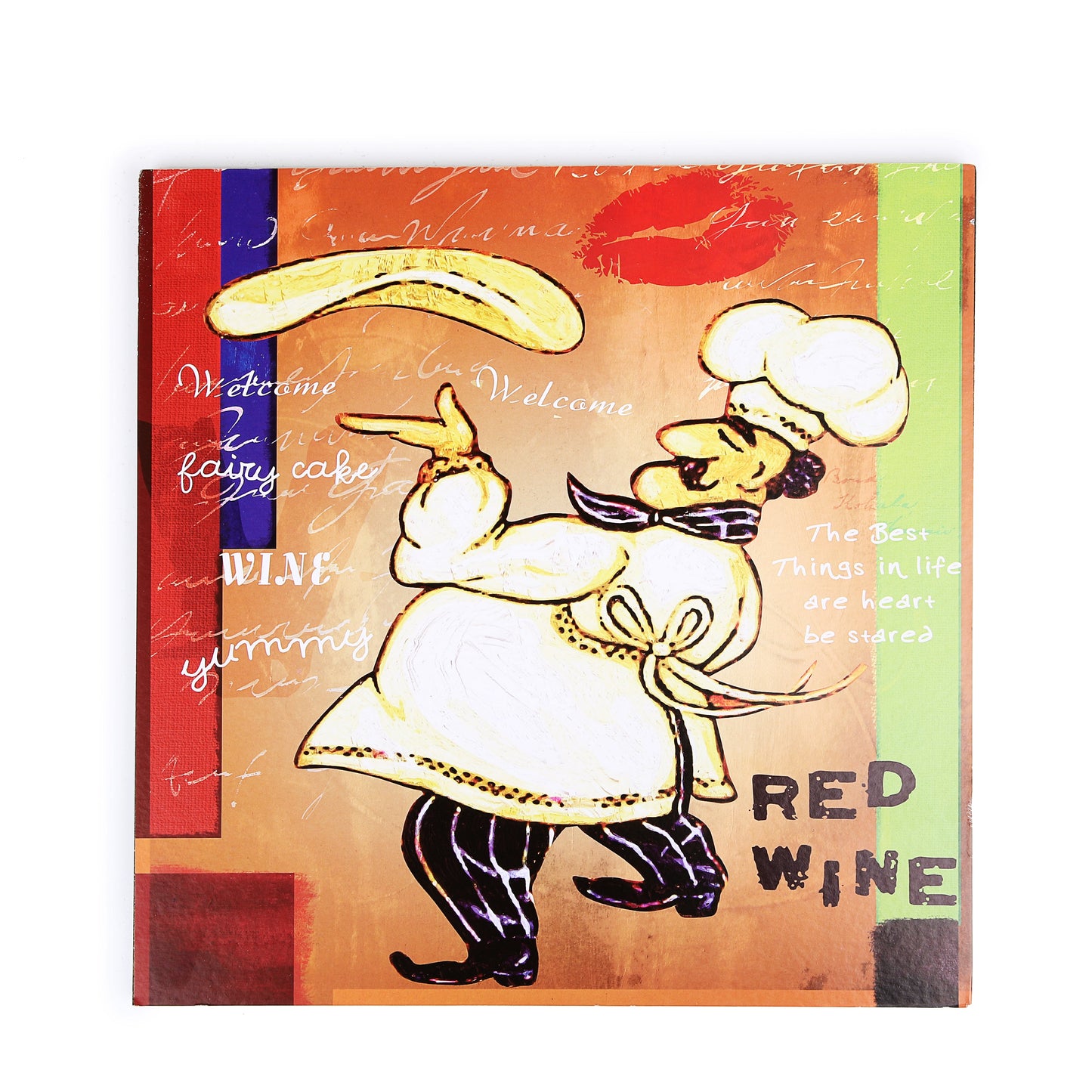 Printed Retro Wall Board (CHEF)