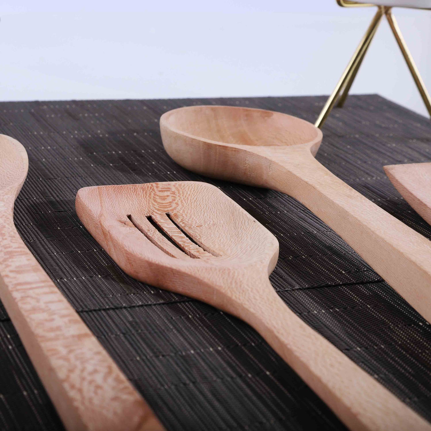 Wooden Premium Cooking Spoon & Palta Set