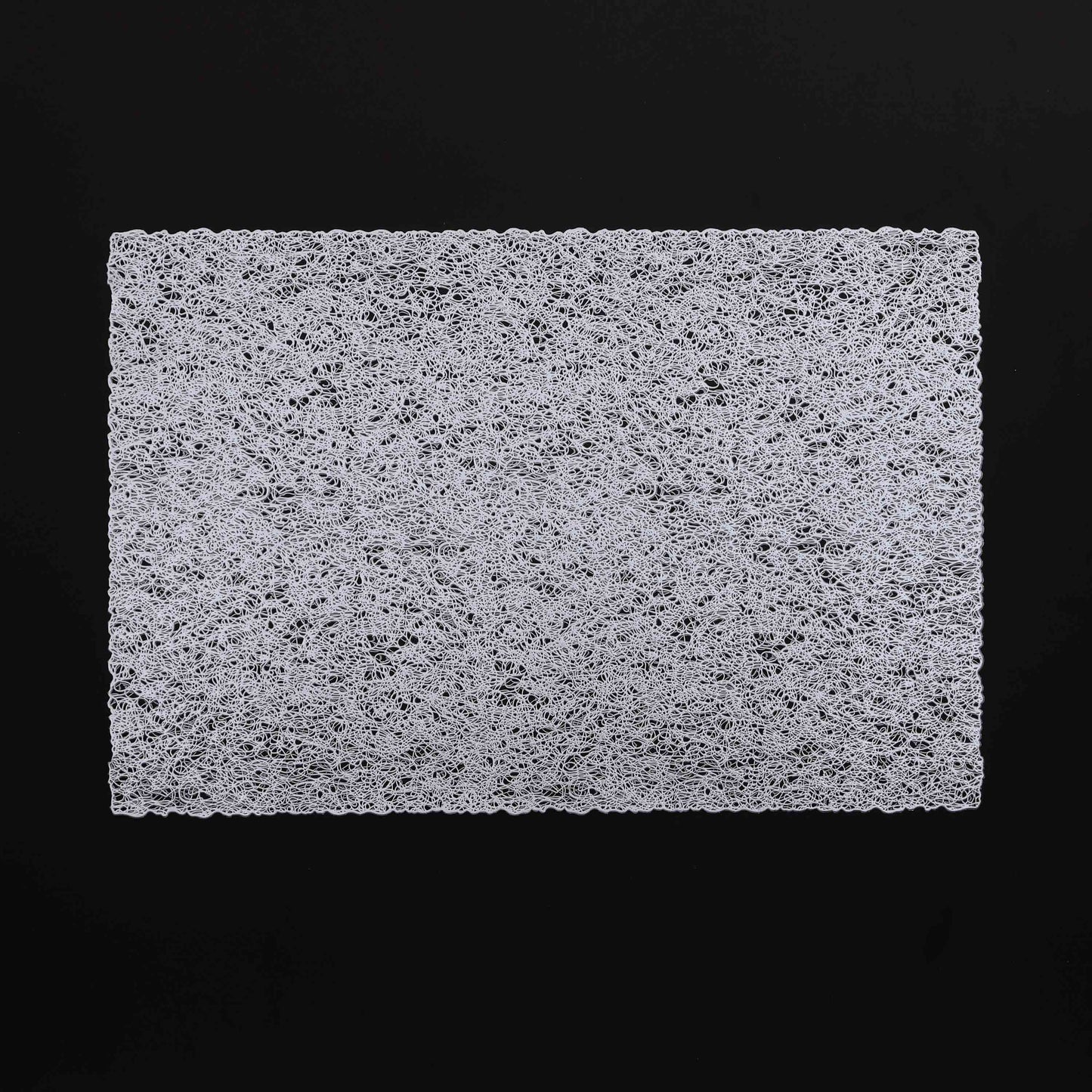 Silver tangled rectangle Table Place-mats (set of 2)