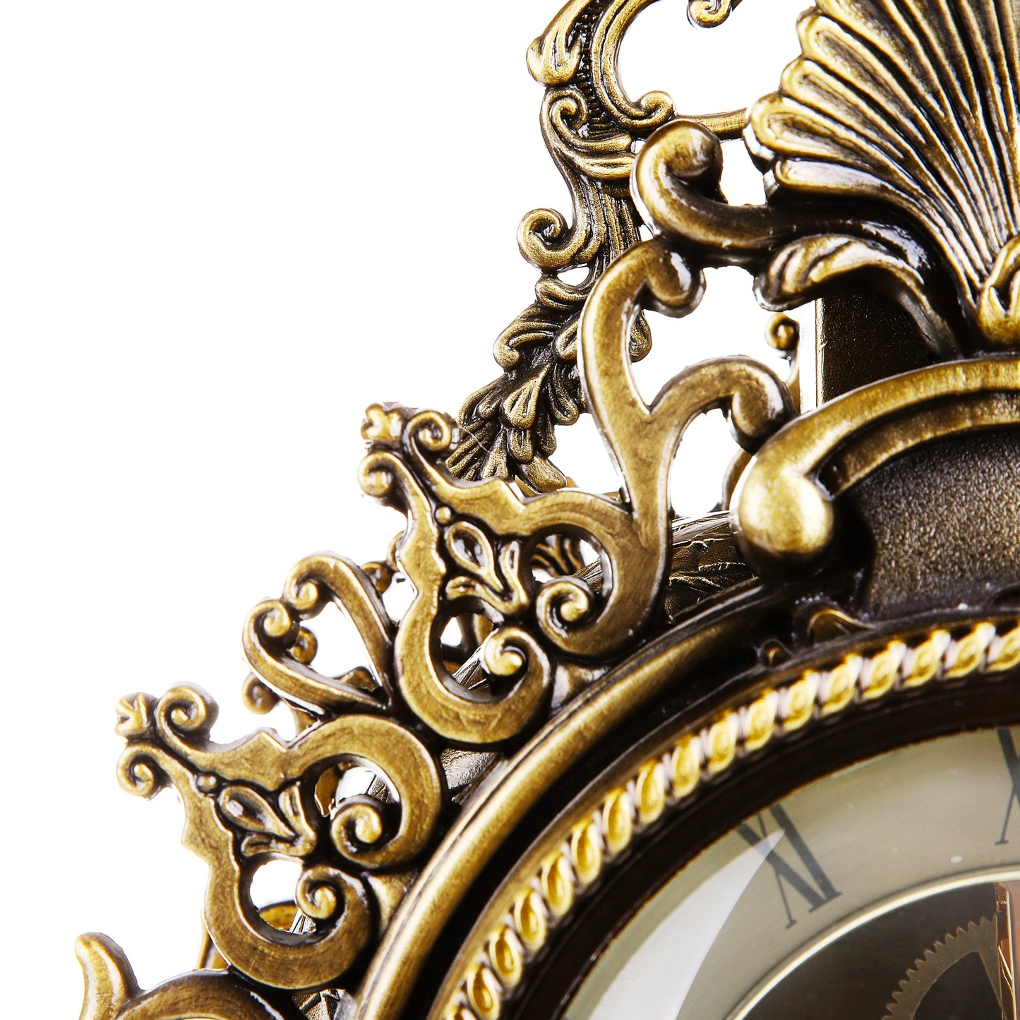 French Ornate Mantel Table Clock