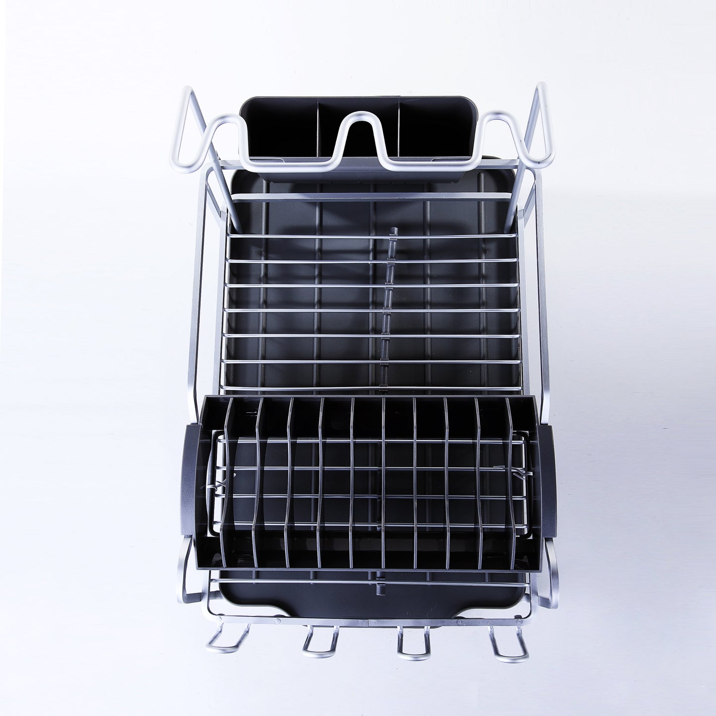 Aluminum Disassembly Dish Plate Bowl Holder Drain Board