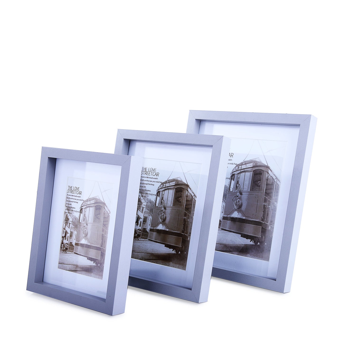Modern Formal Photo Frame (Gray)