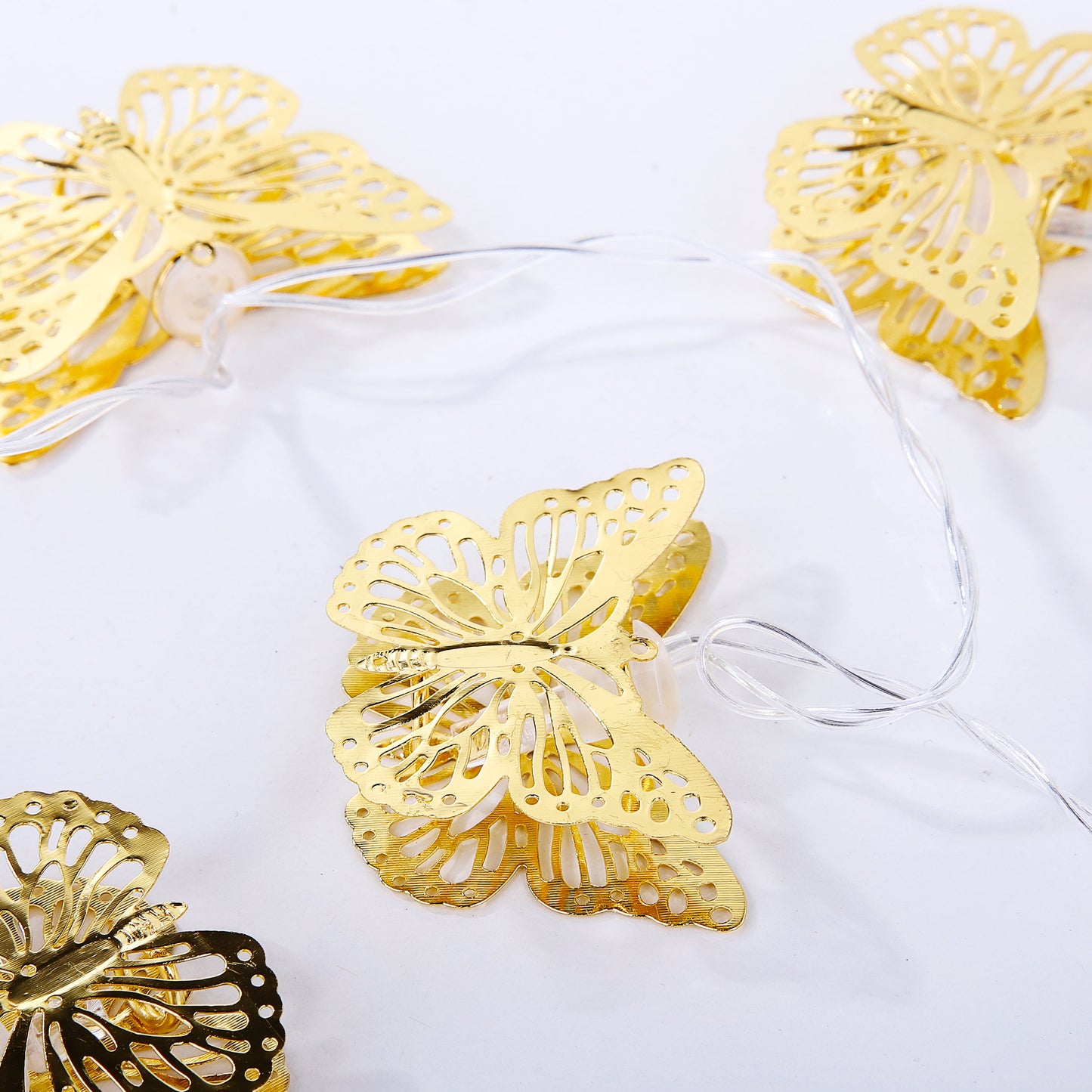 Golden Butterfly Hanging Lights