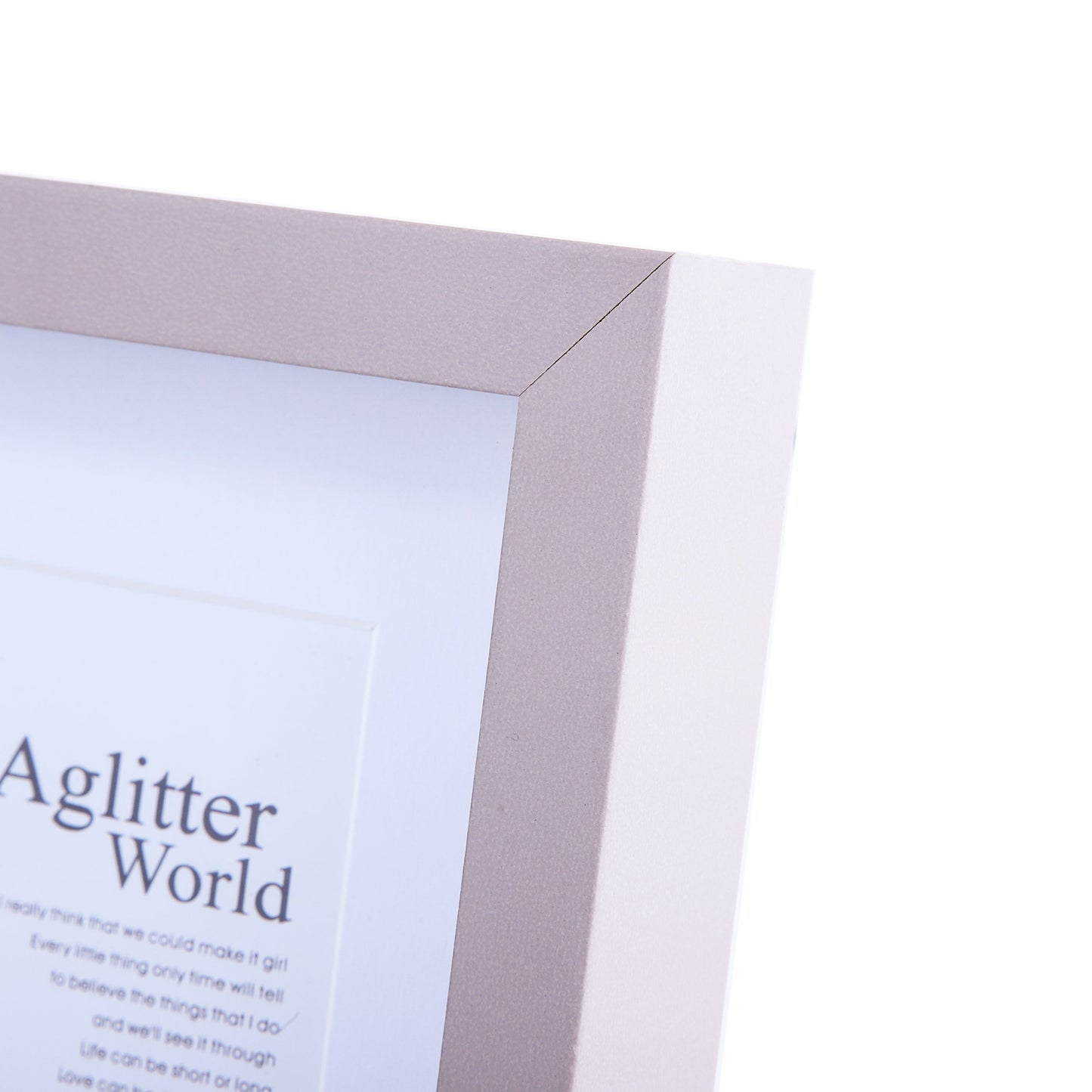 Modern Formal Photo Frame (Brown)