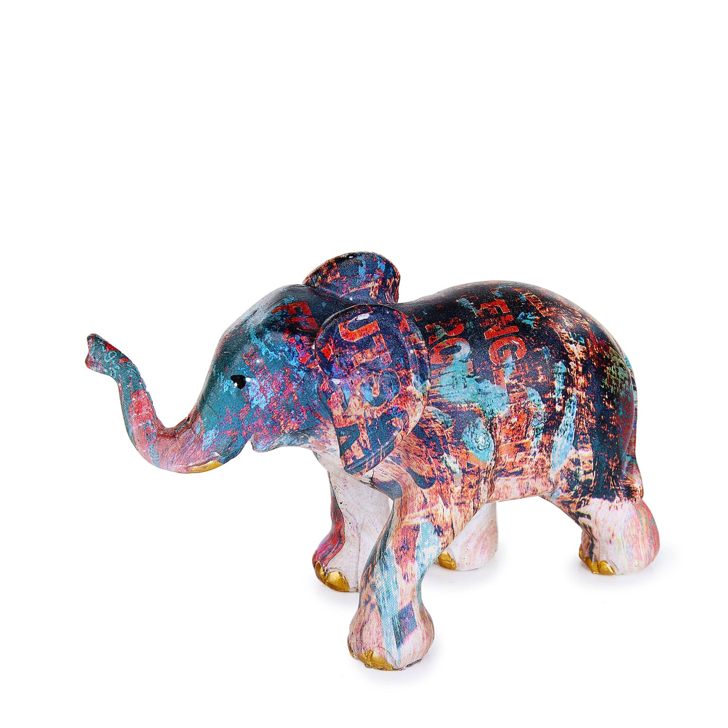 Multi Color Elephants ornament Set