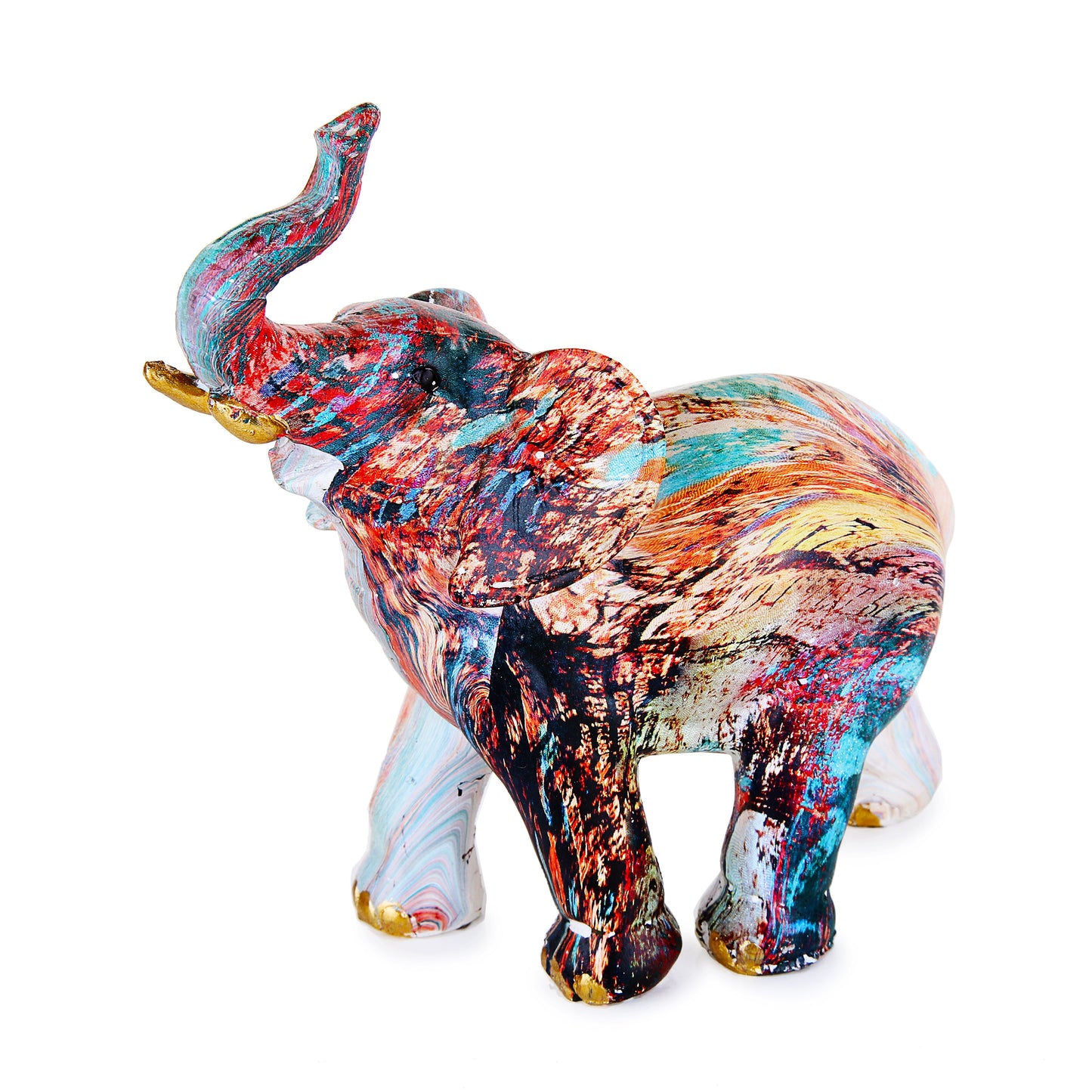 Multi Color Elephants ornament Set