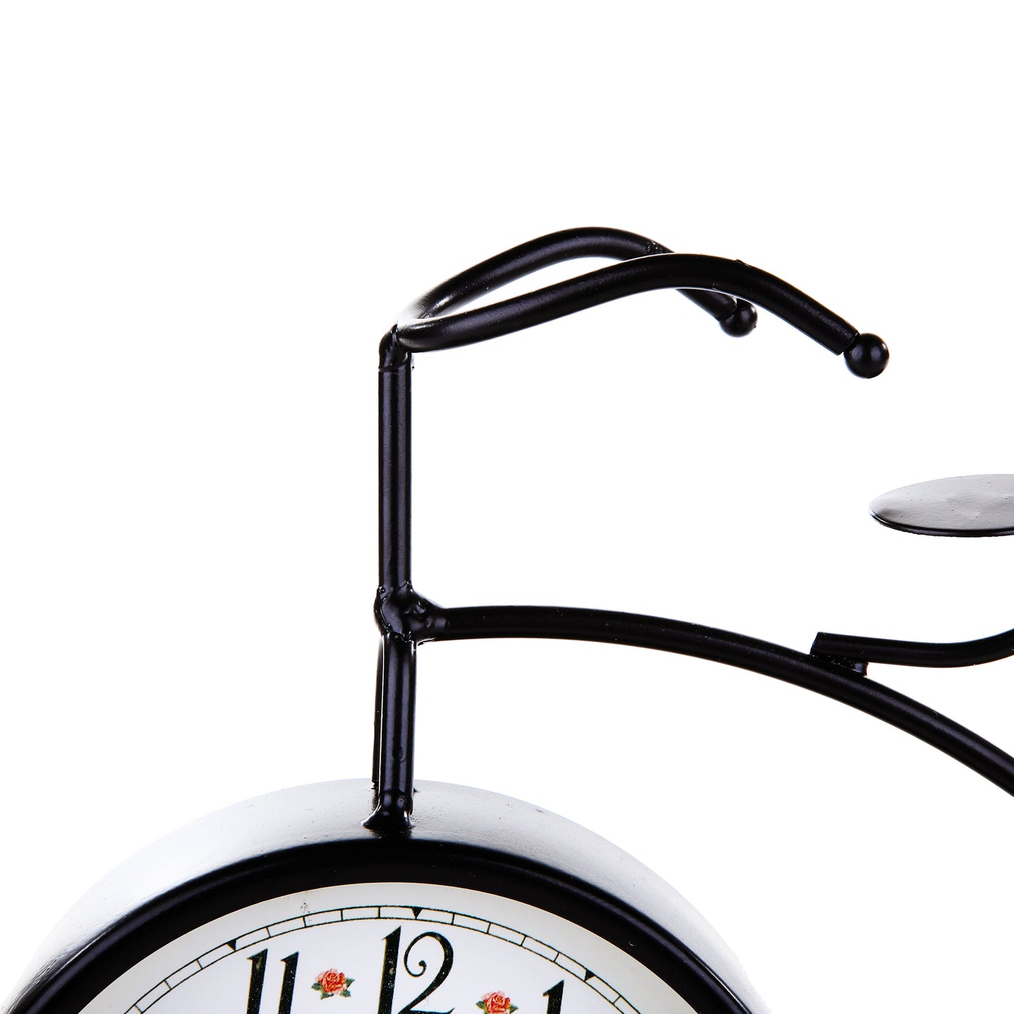 Black Cycle Table clock & Pen Bucket