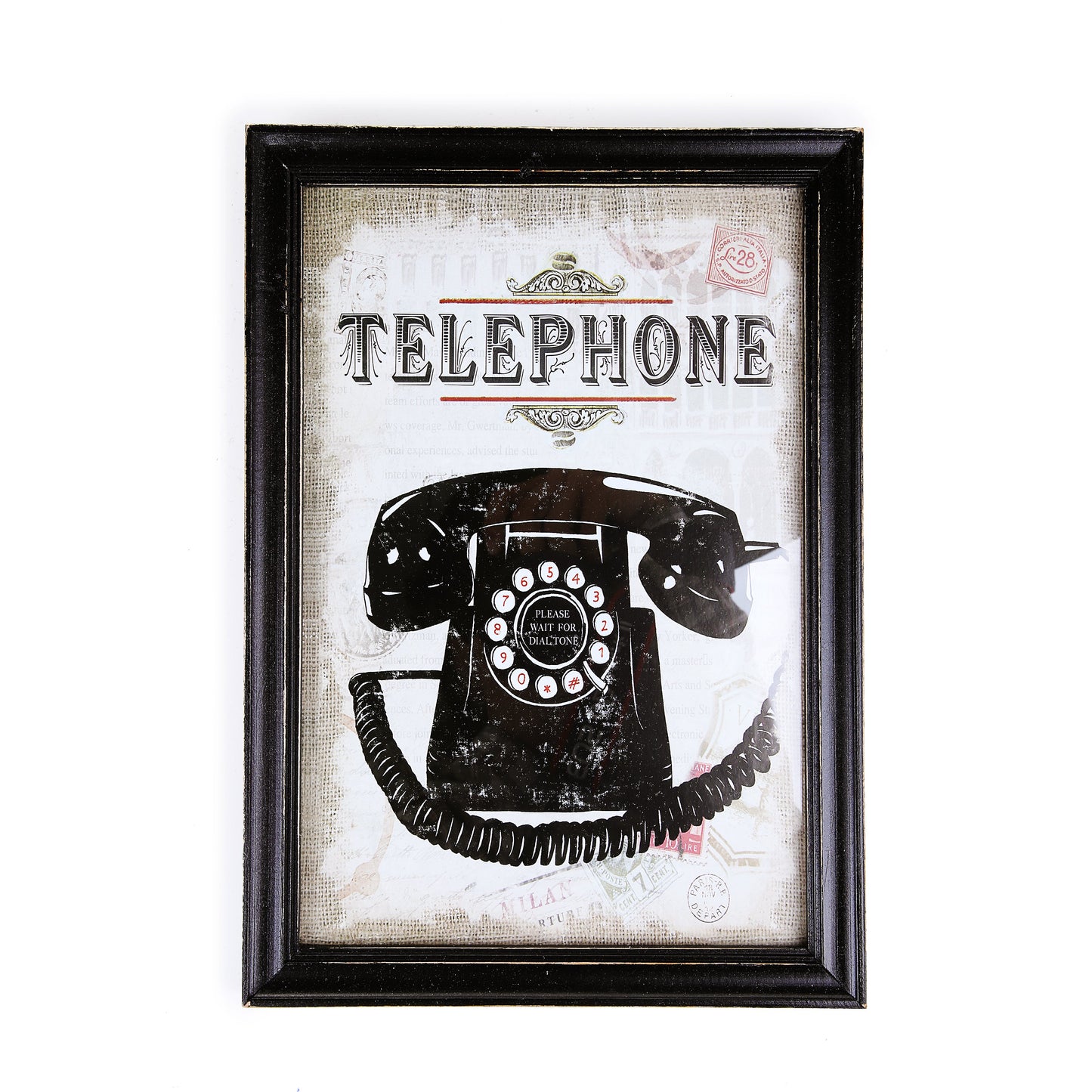 Retro Wall Canvas (Telephone)