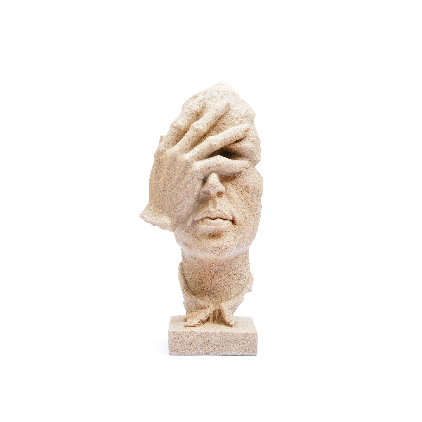 Let Down Face Sculpture
