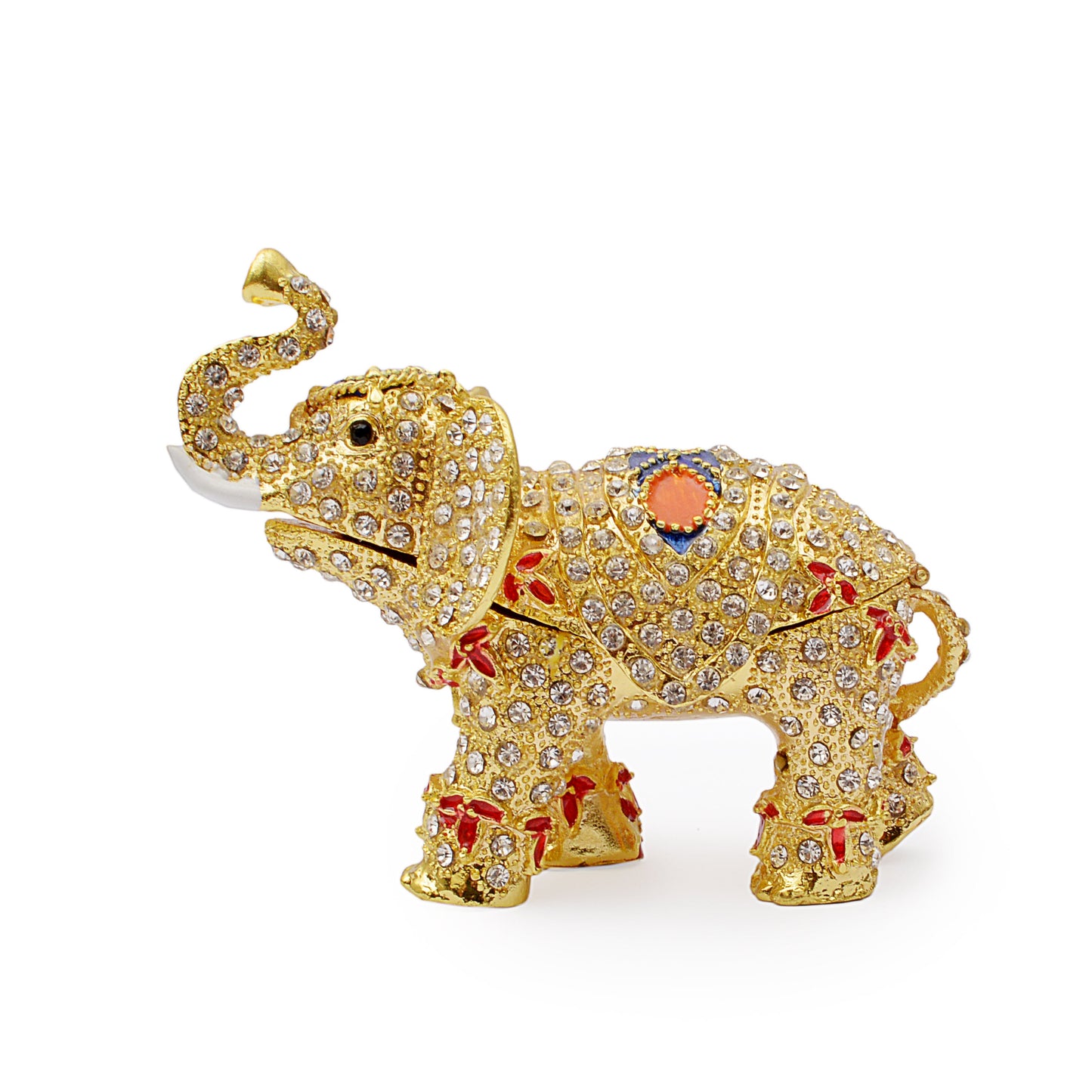 Decorative Traditional Elephant Jewelry Box