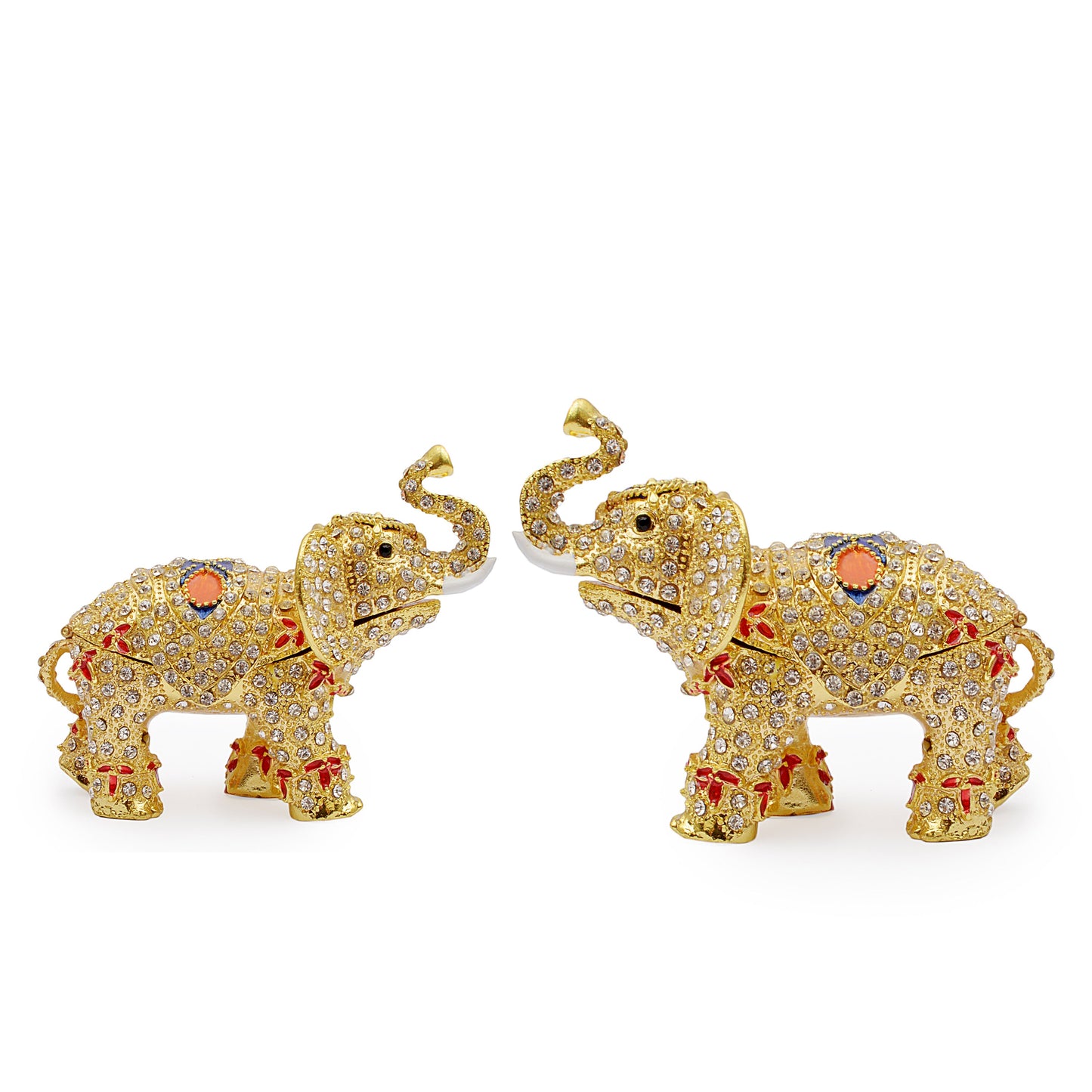 Decorative Traditional Elephant Jewelry Box