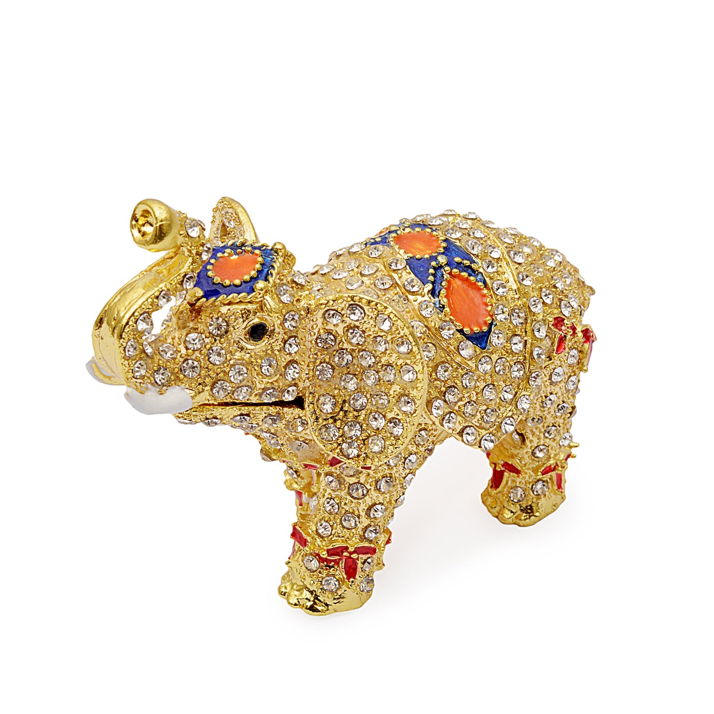 Decorative Traditional Elephant Jewelry Box