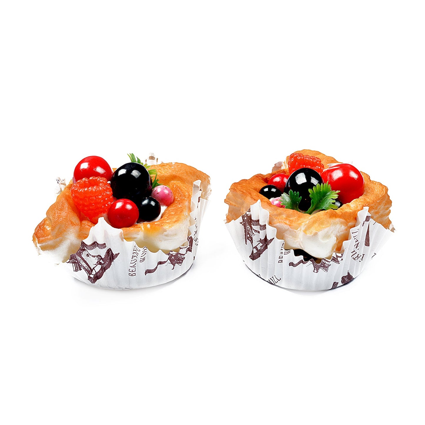Decorative Cup Cake Fridge Magnets (Set of 2)