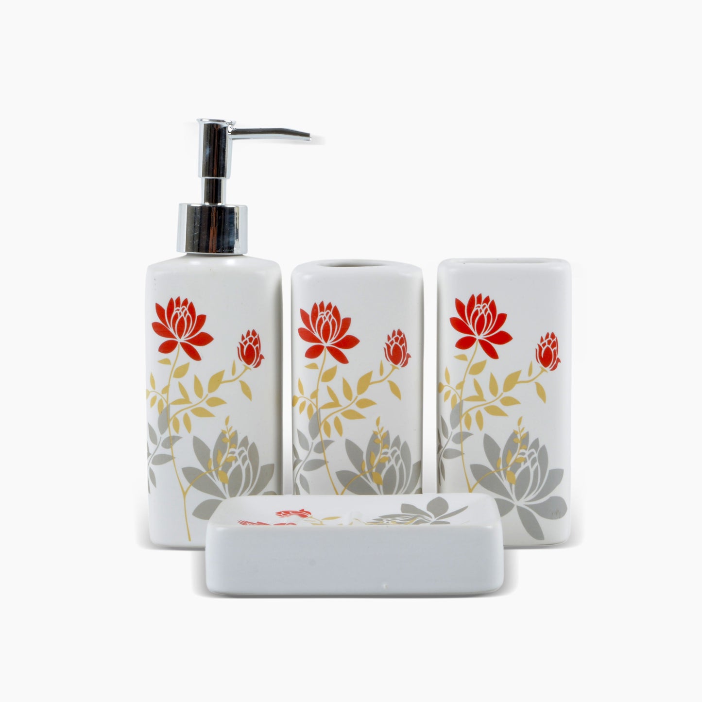 Abstract Design Bathroom Set