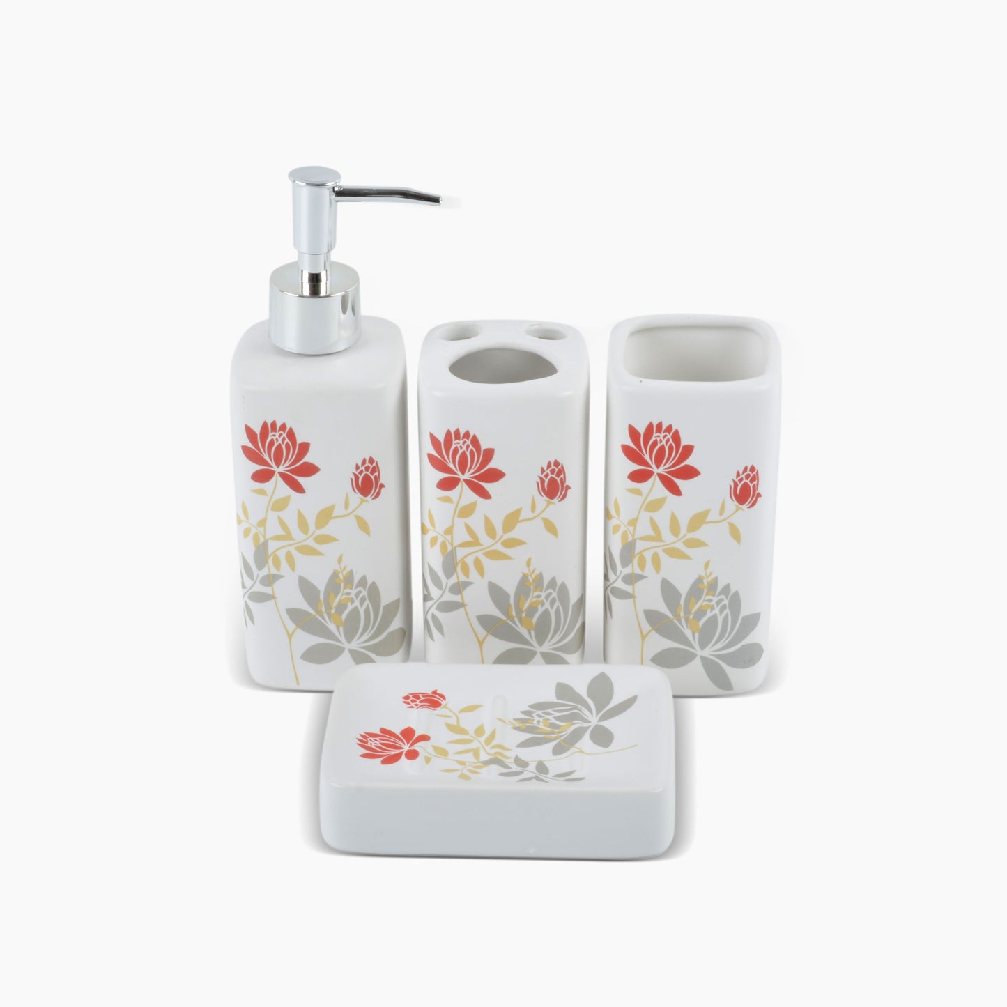 Abstract Design Bathroom Set