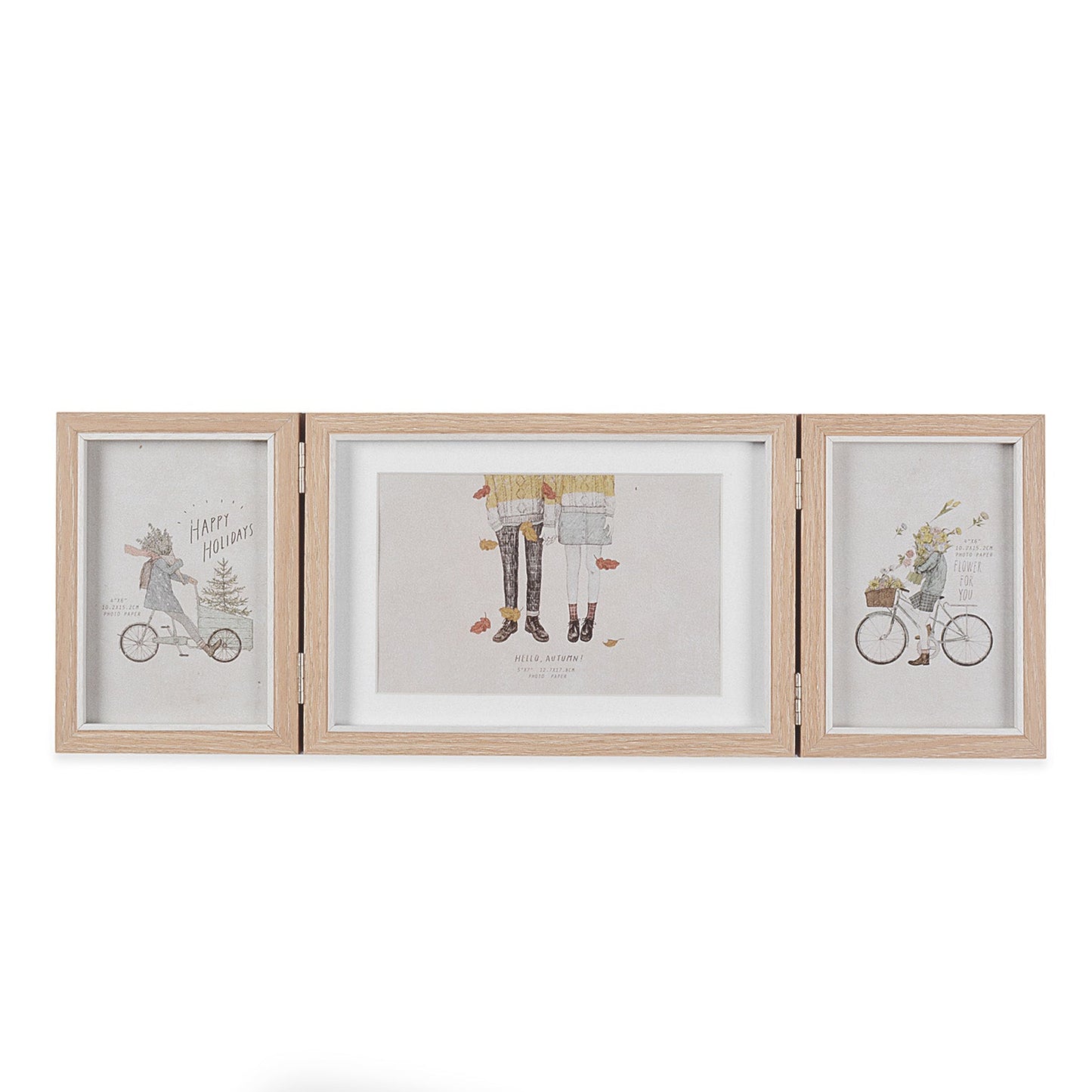 Italian Wall Design Wooden Finish Photo Frame