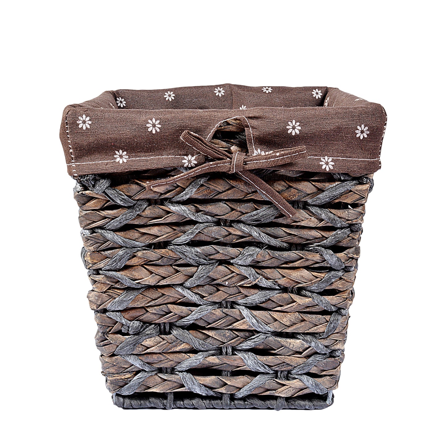 Braided Basket Fabric Lining with Tissue box