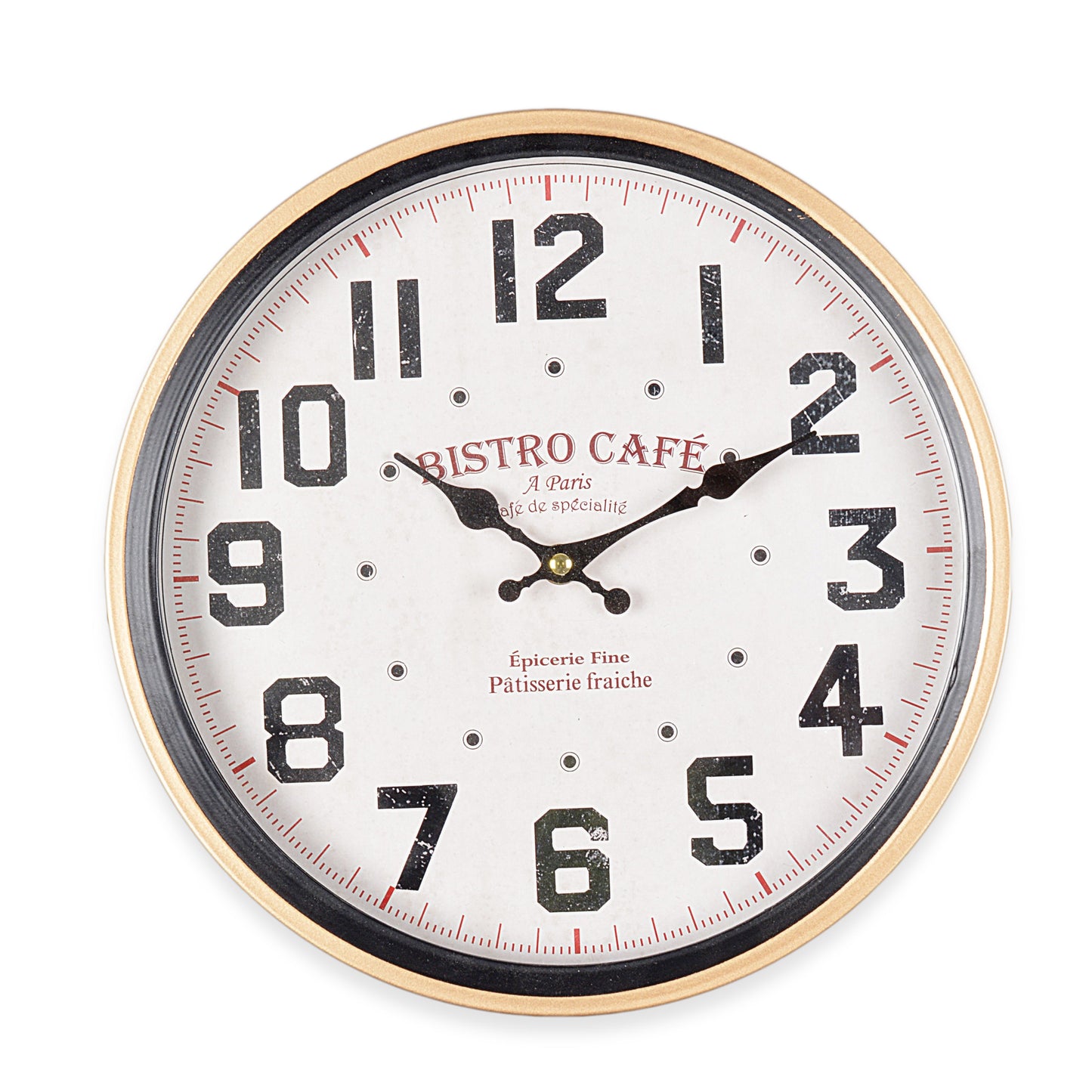 Bistro Cafe Paris Wall Clock