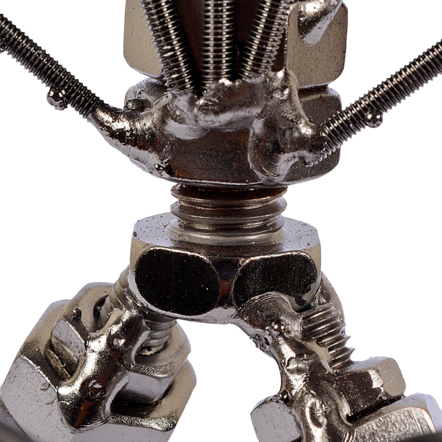 Metal Predator Statue