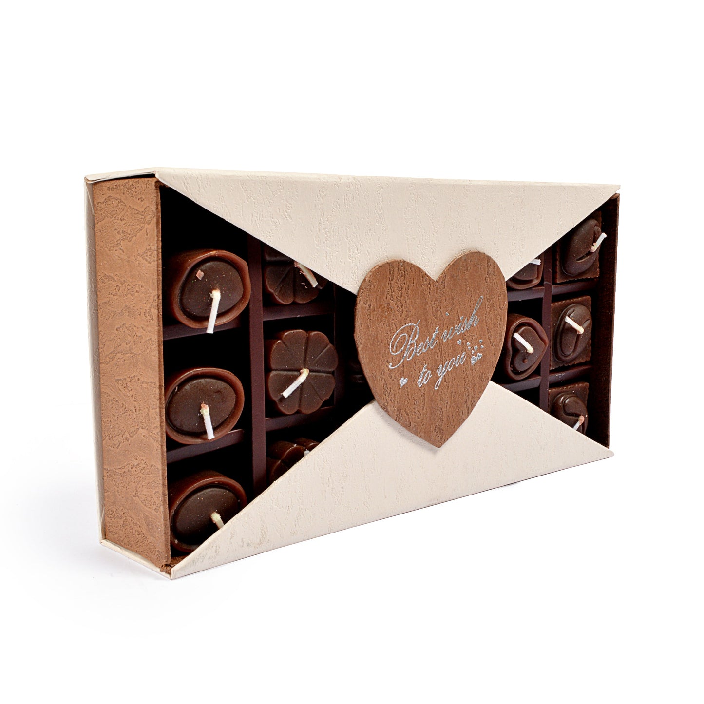 Chocolate Aromatic Scented Candle (Pack of 18)