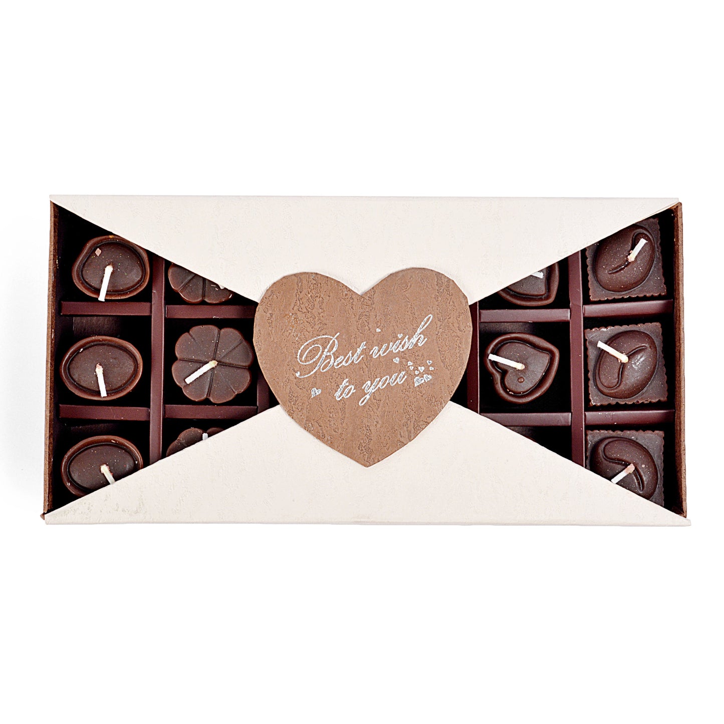 Chocolate Aromatic Scented Candle (Pack of 18)