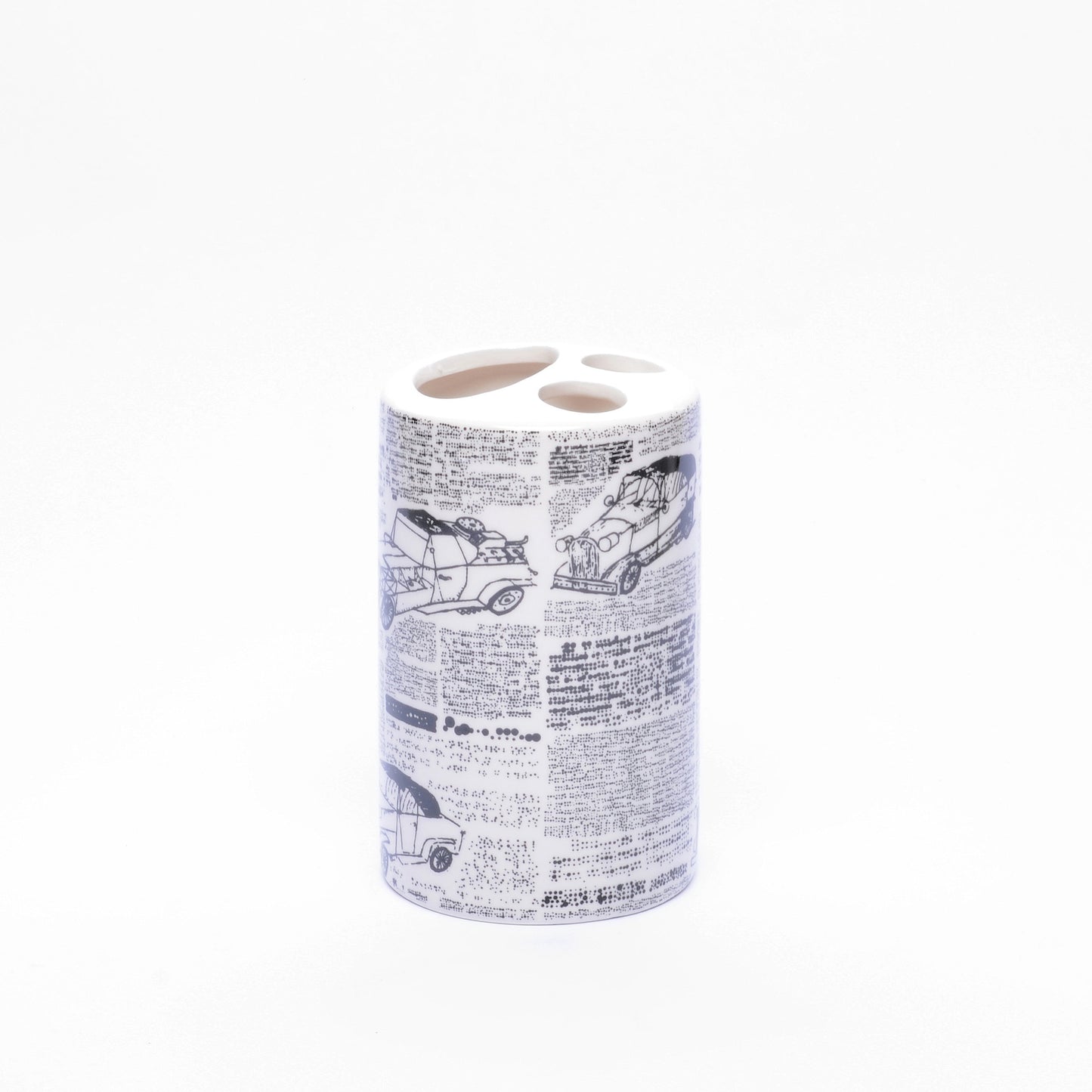 Abstract Typography Bathroom Set