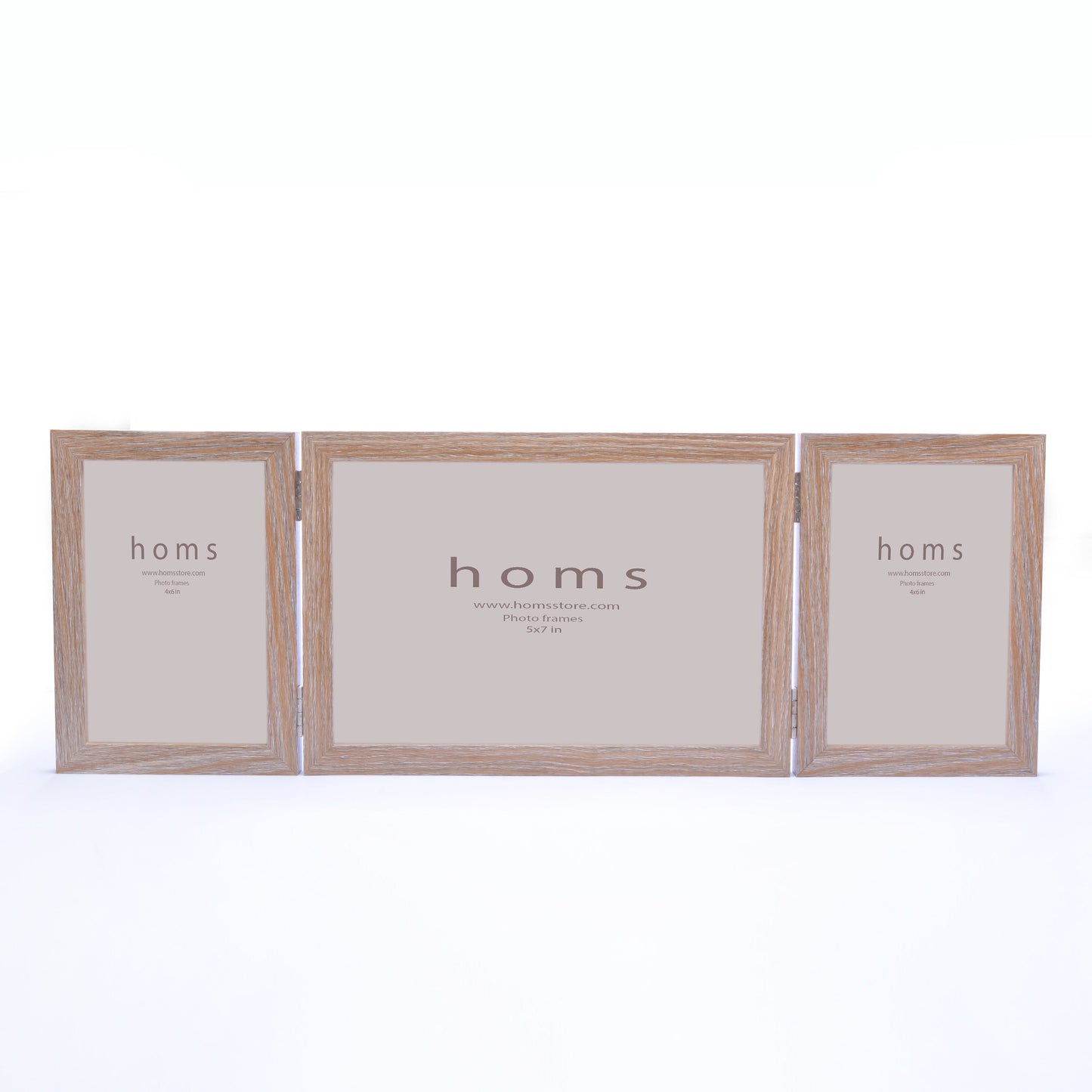 Natural Wooden Textured Photo Frame