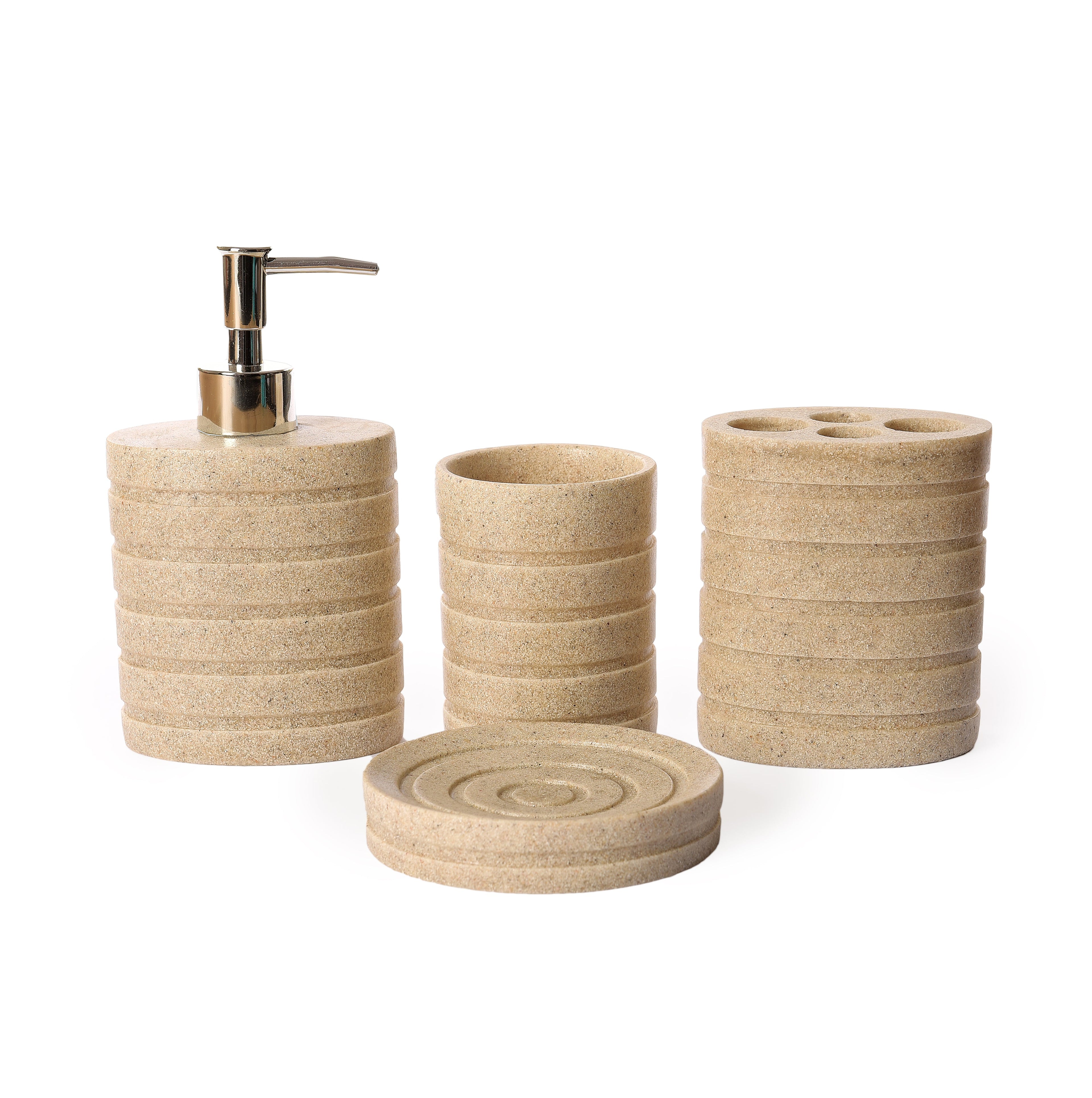 Victorian Texture Bath Set of 4