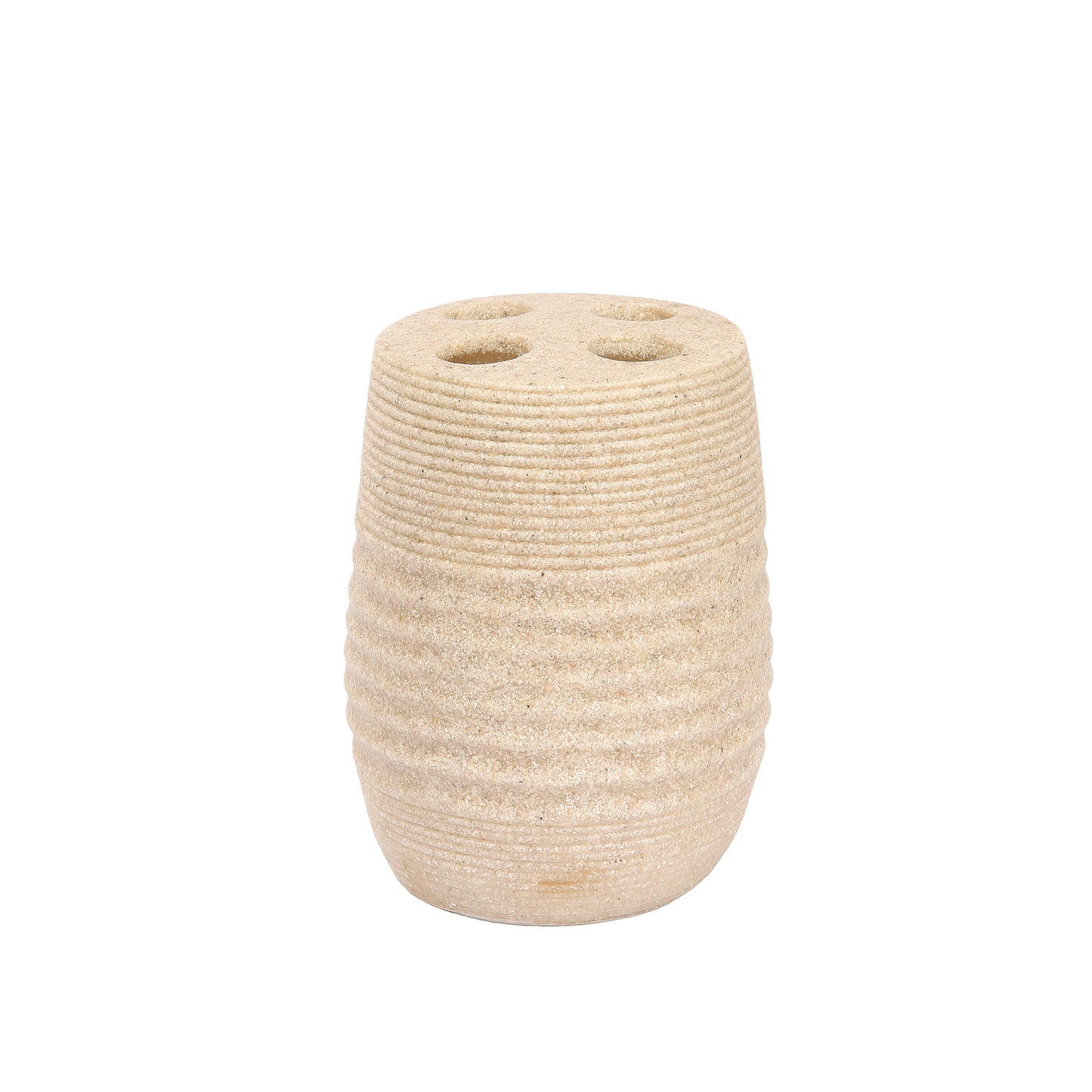 Embossed Lines Textured Bath Set of 4