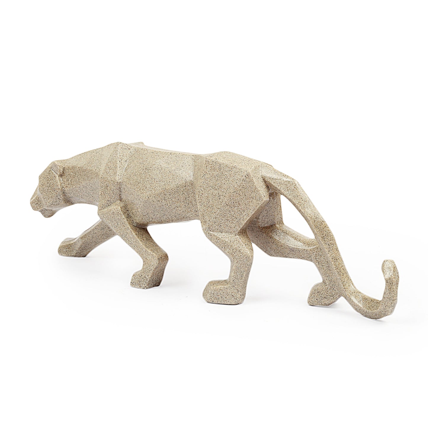 Geometric Jaguar Design Statue