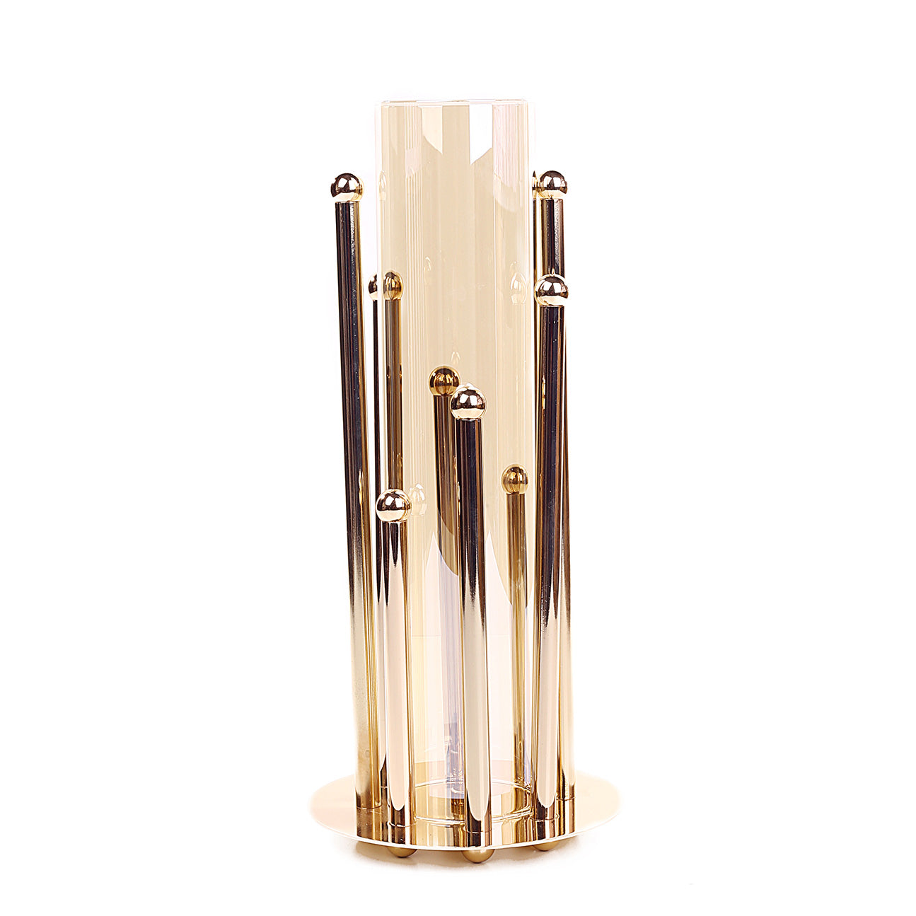 8-Pillar Design Hurricane Candle Holder